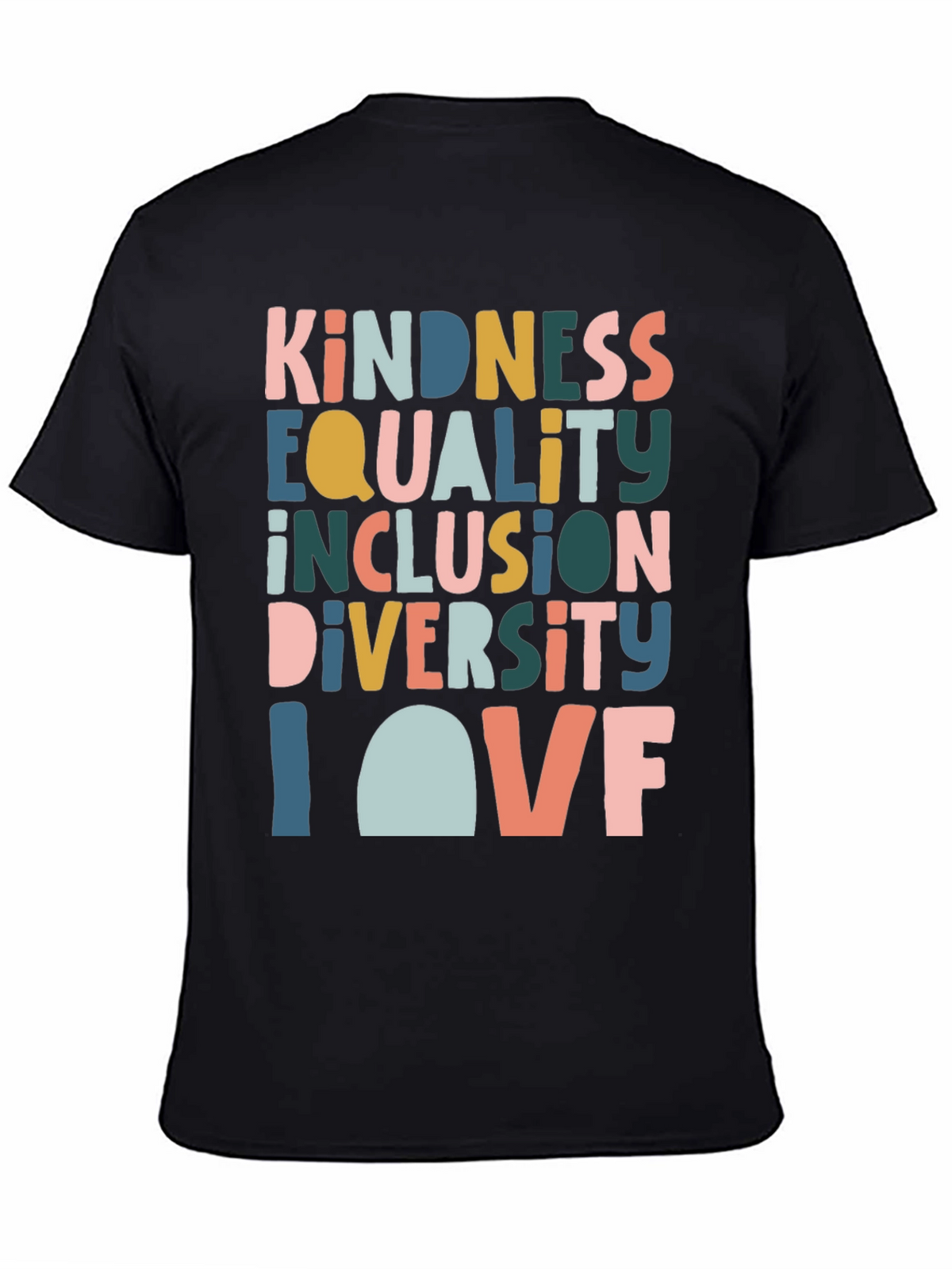 Kindness Equality Inclusion Diversity Love T-Shirt