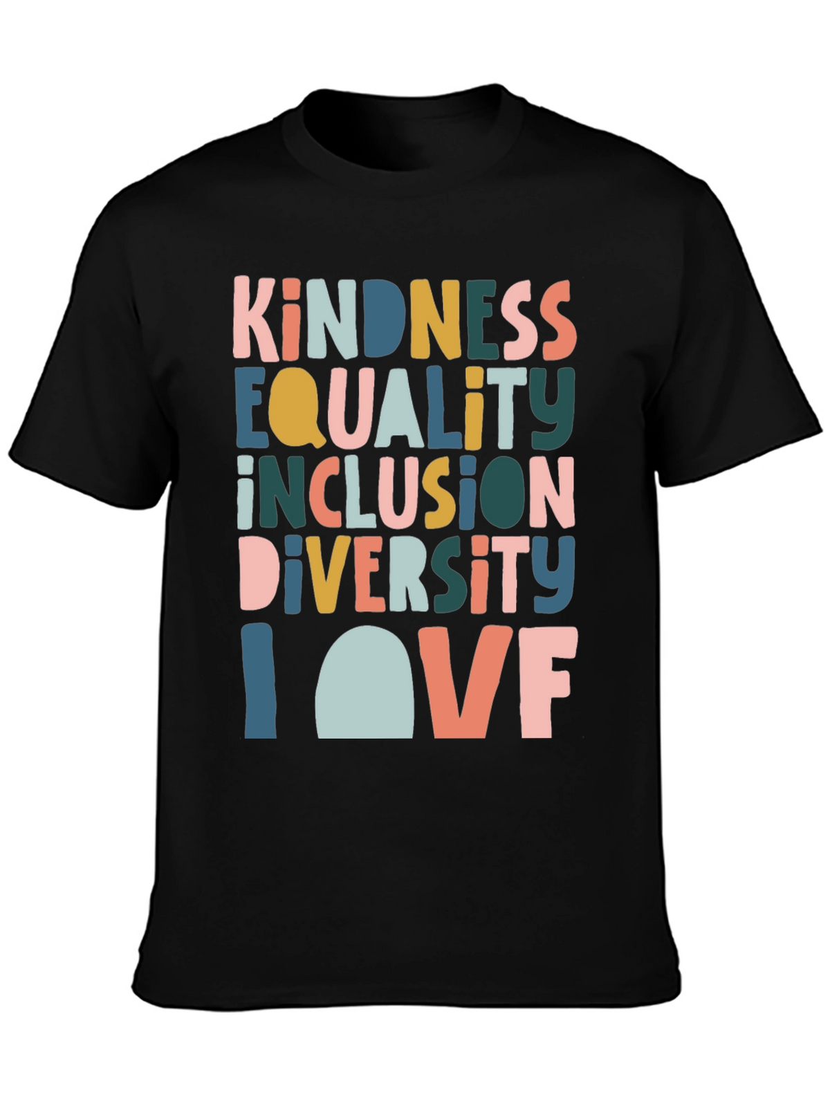 Kindness Equality Inclusion Diversity Love T-Shirt