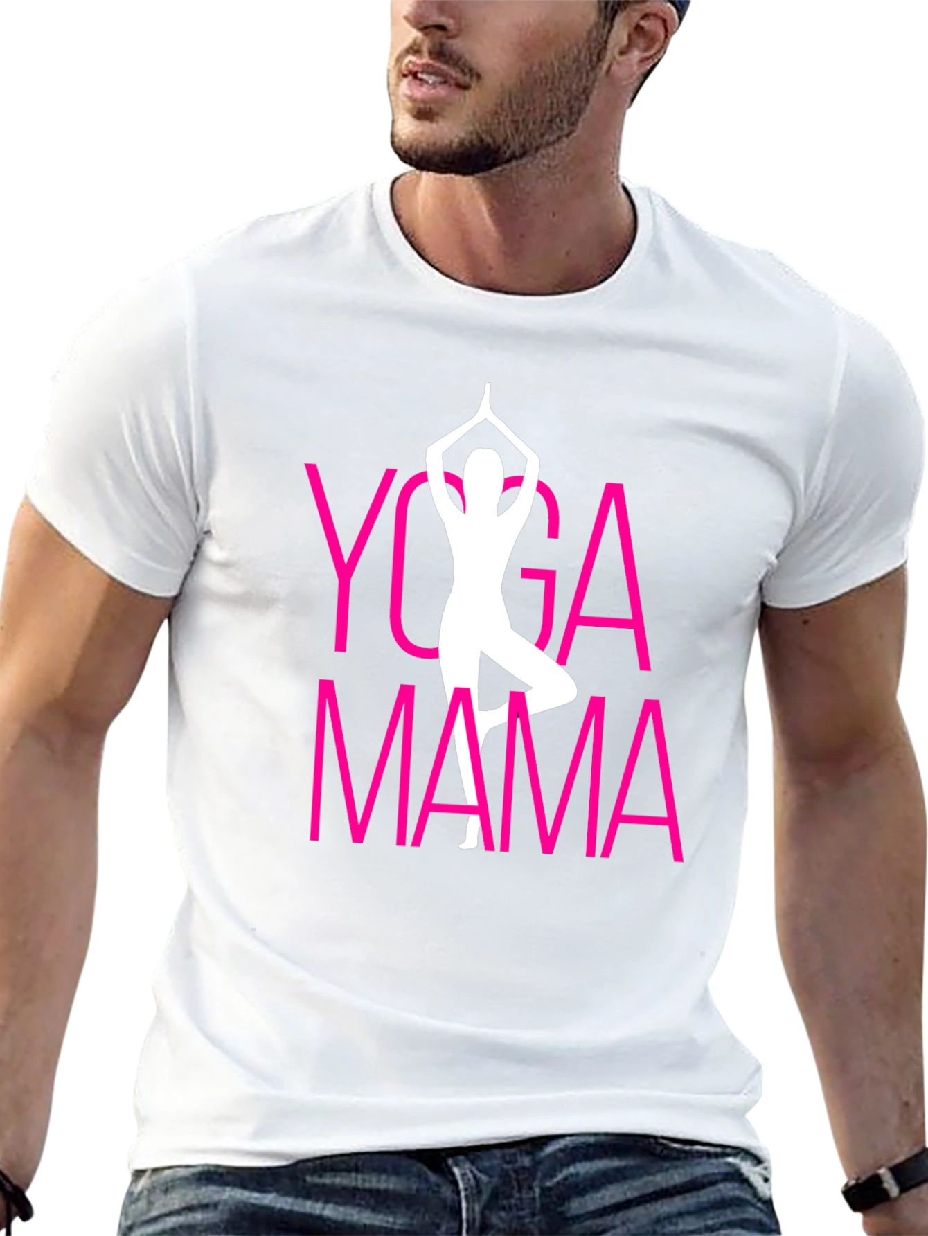 Yoga Mama Graphic Tee - Black