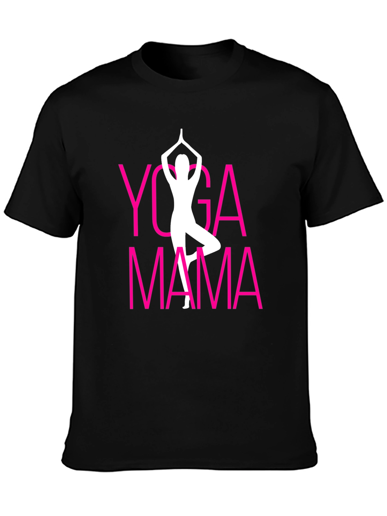 Yoga Mama Graphic Tee - Black