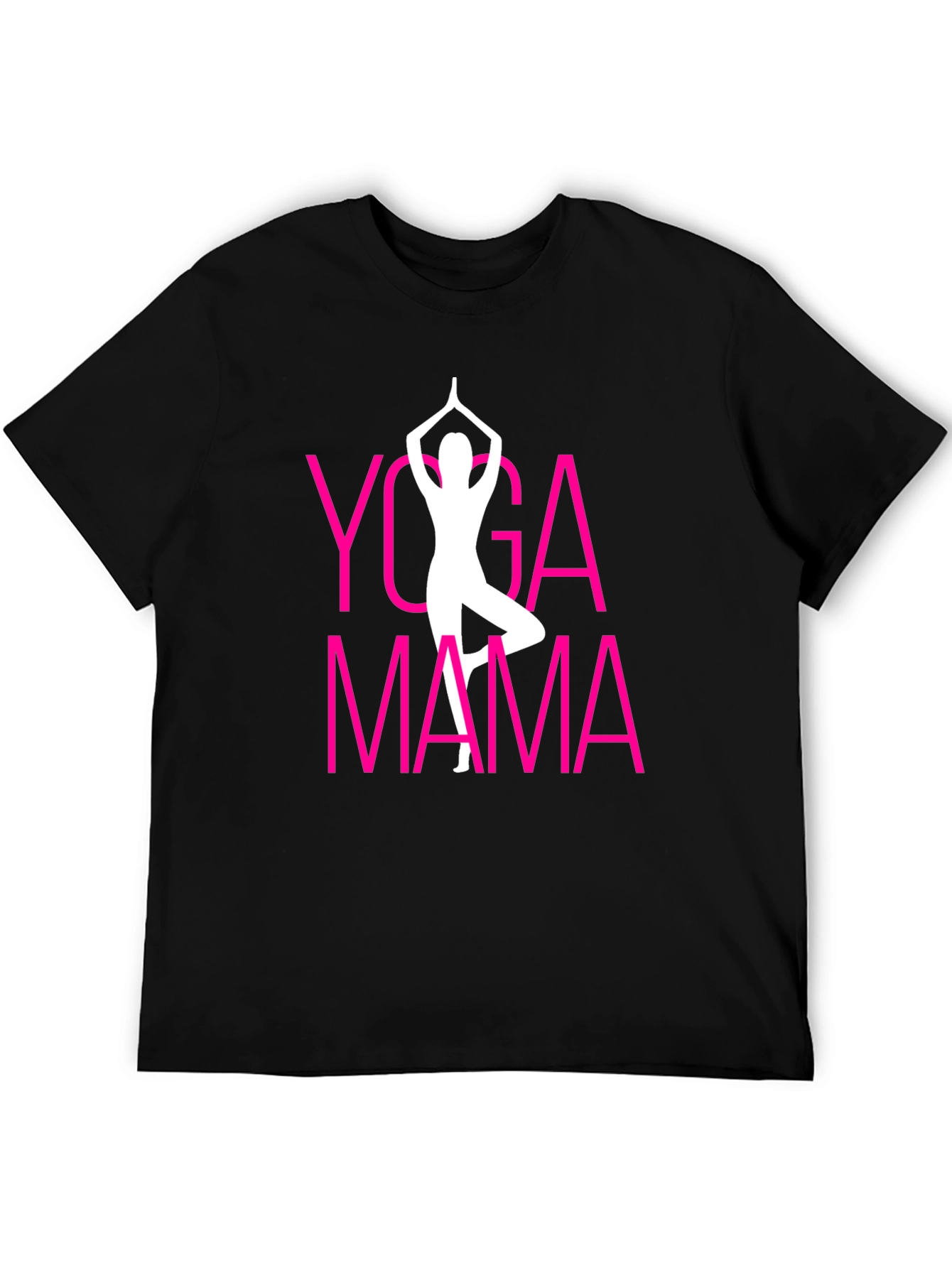 Yoga Mama Graphic Tee - Black