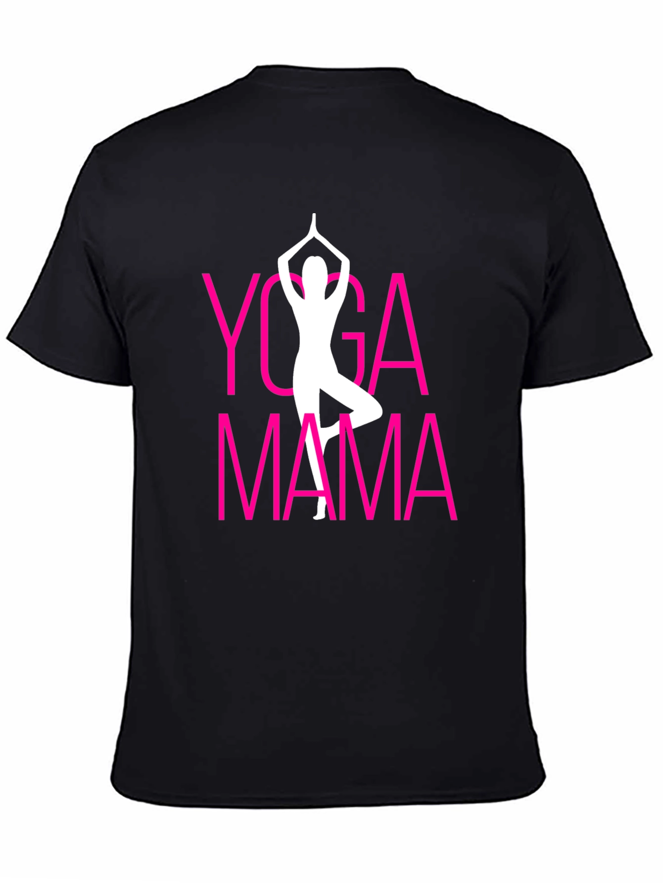 Yoga Mama Graphic Tee - Black