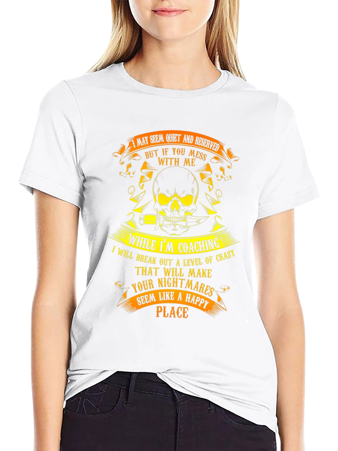 Coaching Crazy T-Shirt: Reserved But Mess With Me!