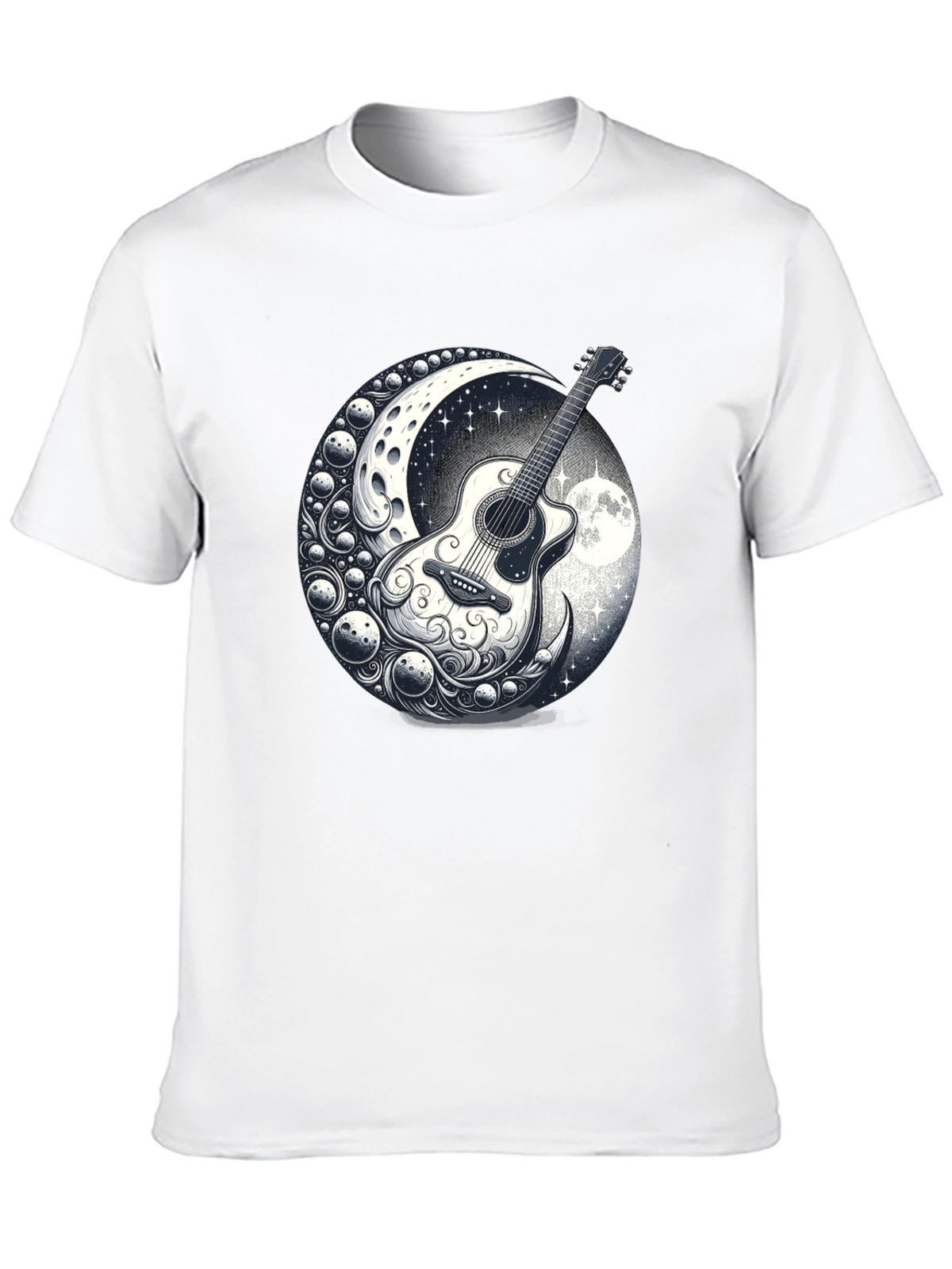 Guitar Moon Graphic Tee
