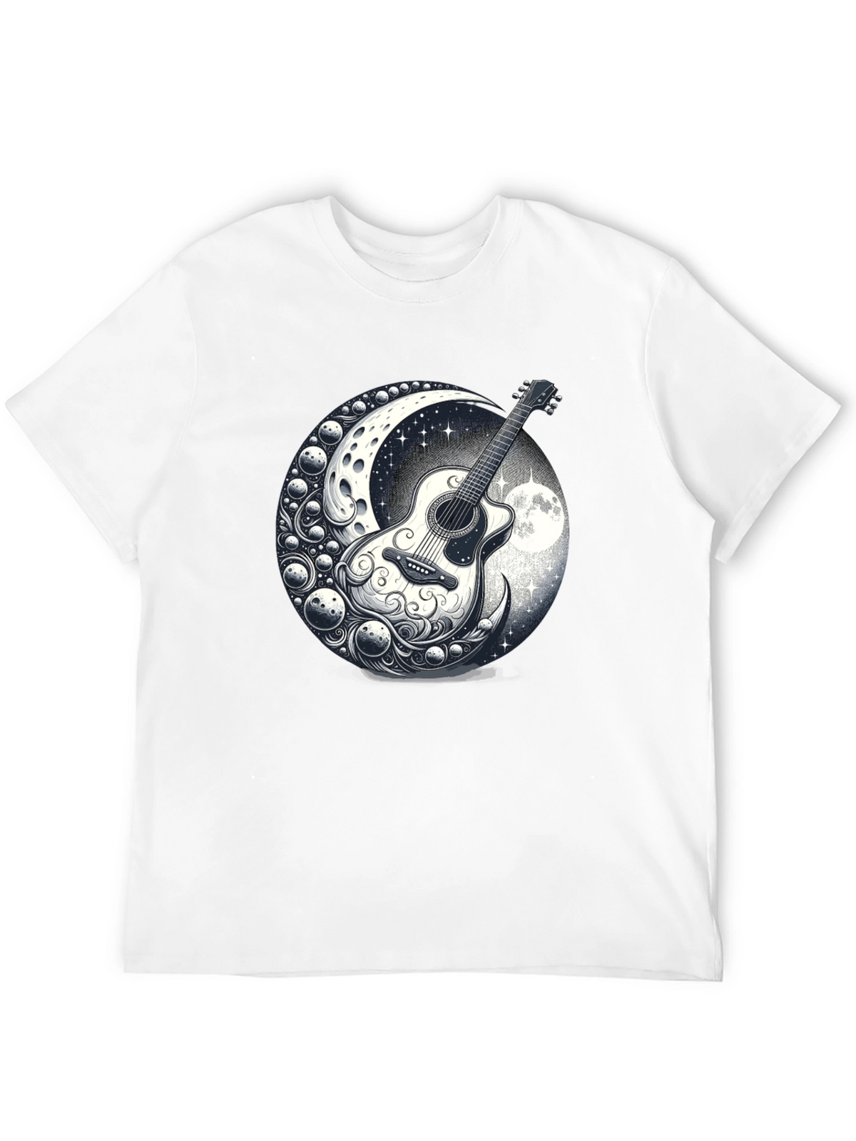 Guitar Moon Graphic Tee