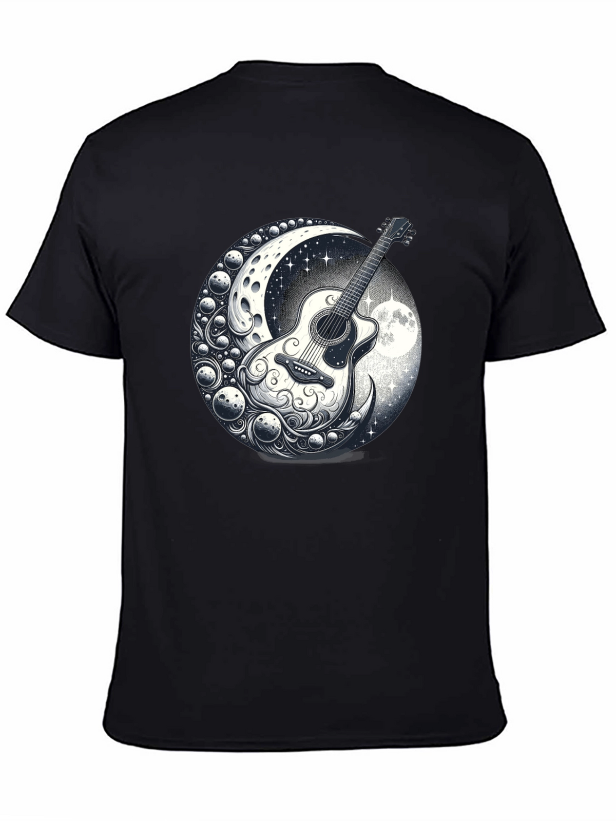 Guitar Moon Graphic Tee