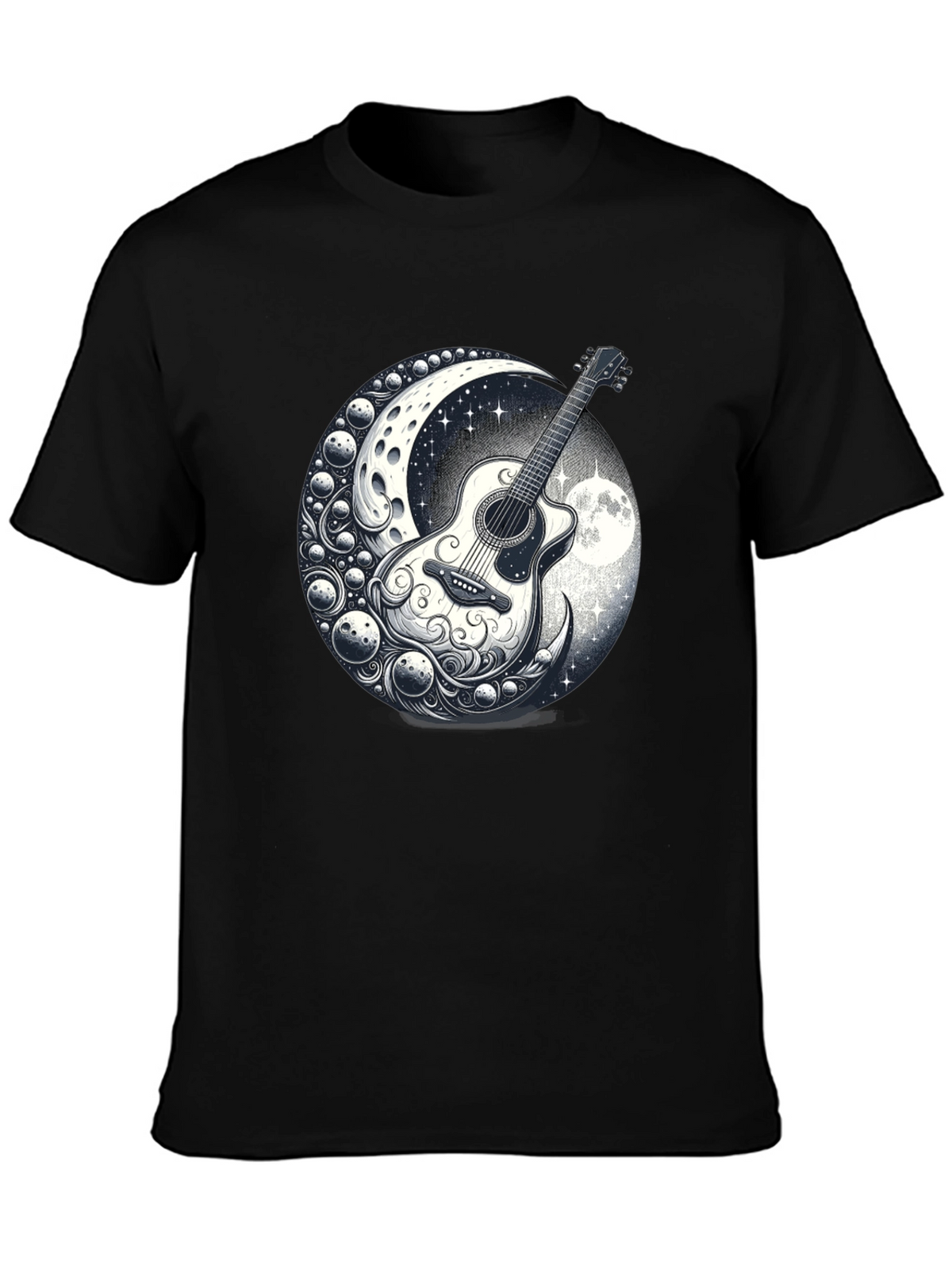 Guitar Moon Graphic Tee