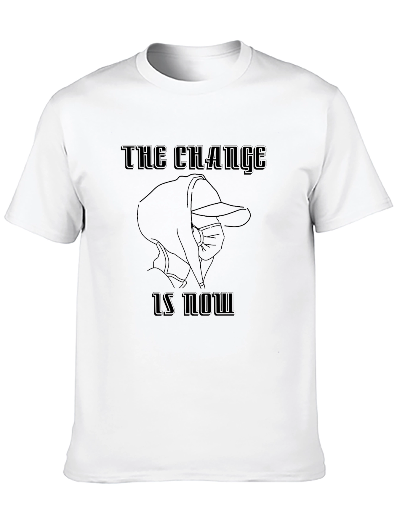 The Change Is Now Black T-Shirt