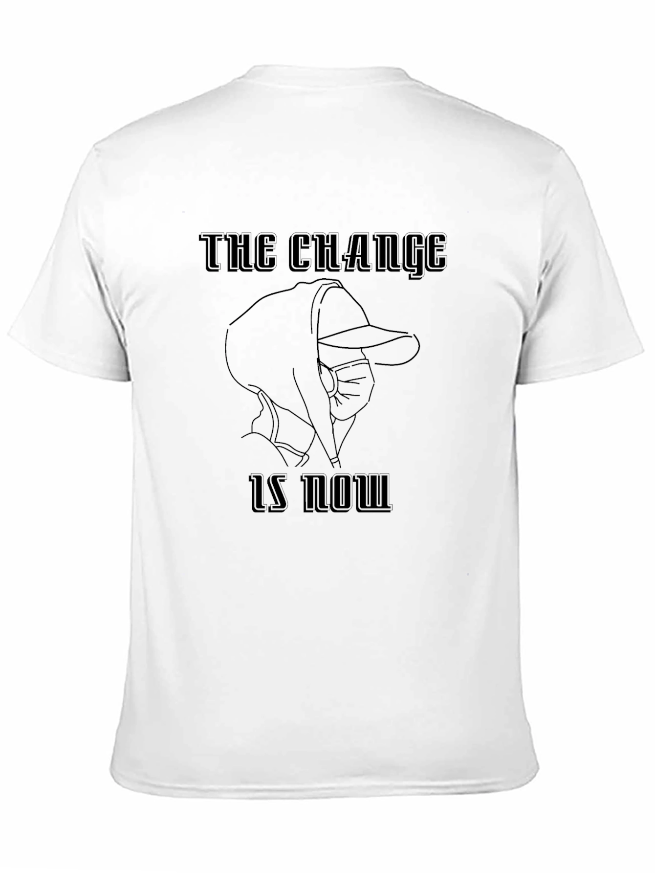 The Change Is Now Black T-Shirt