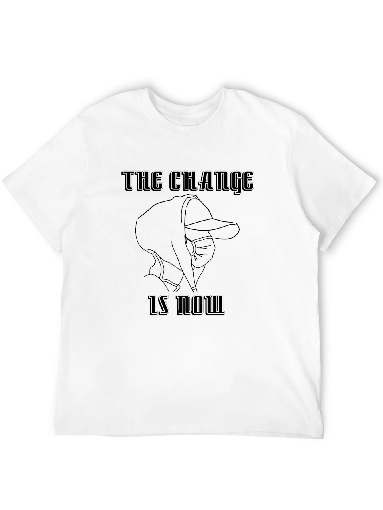 The Change Is Now Black T-Shirt