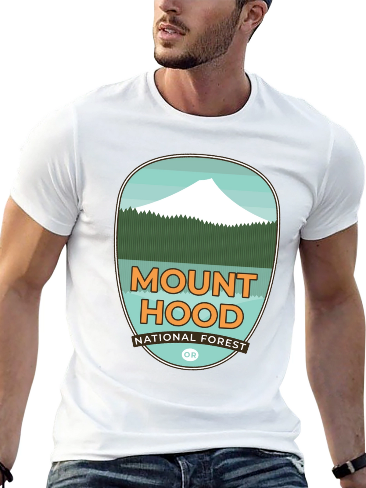 Mount Hood National Forest Graphic Tee