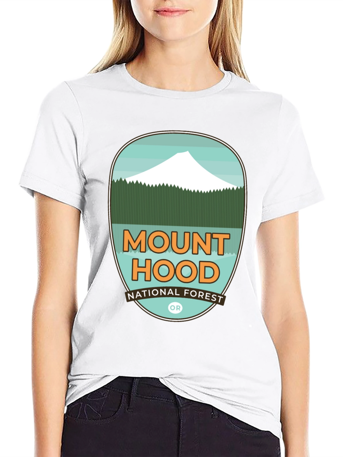 Mount Hood National Forest Graphic Tee