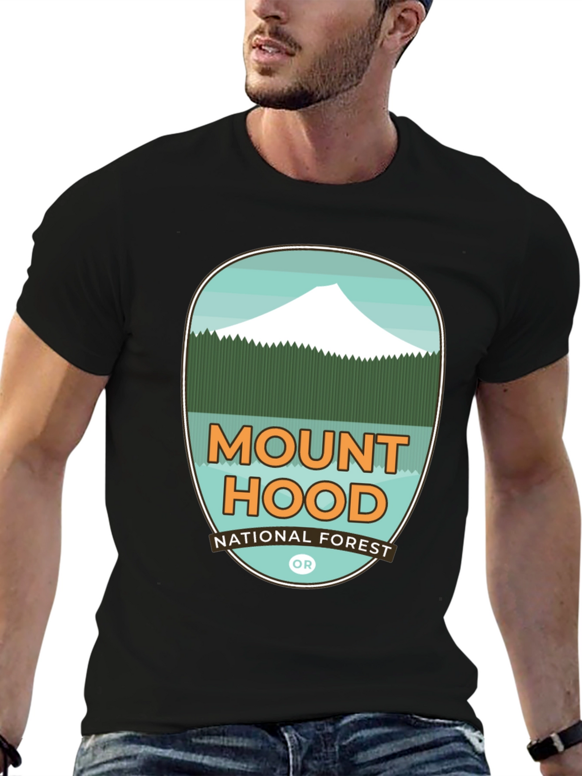 Mount Hood National Forest Graphic Tee
