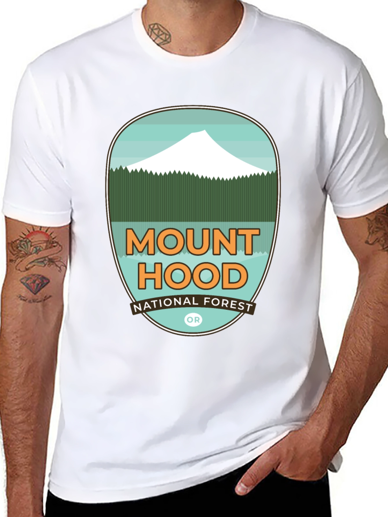 Mount Hood National Forest Graphic Tee