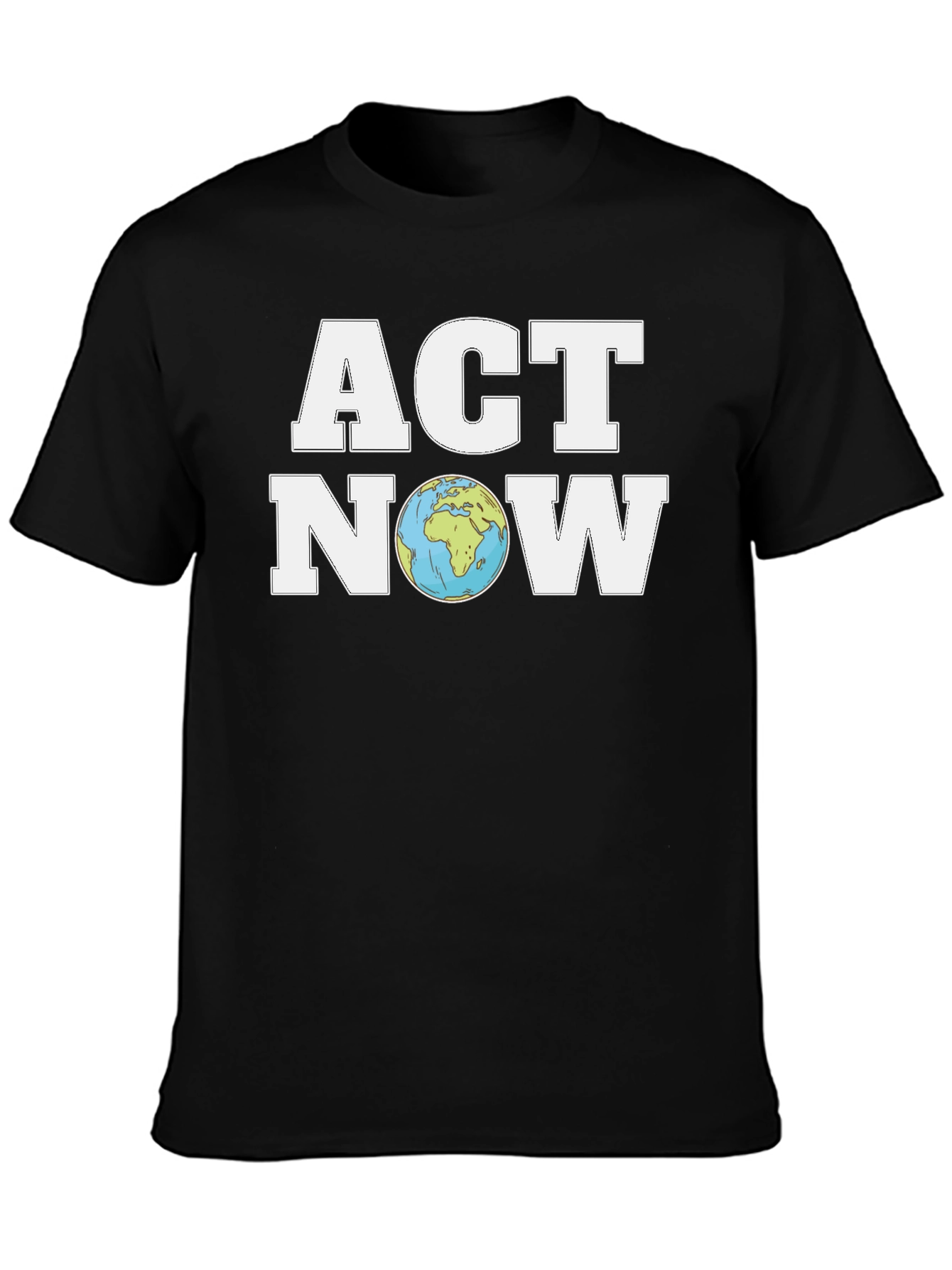 Act Now Earth Graphic T-Shirt