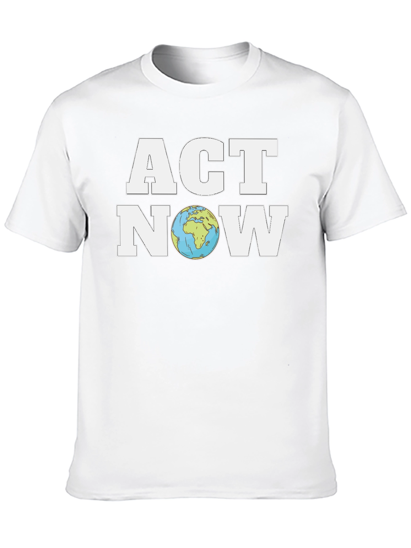 Act Now Earth Graphic T-Shirt