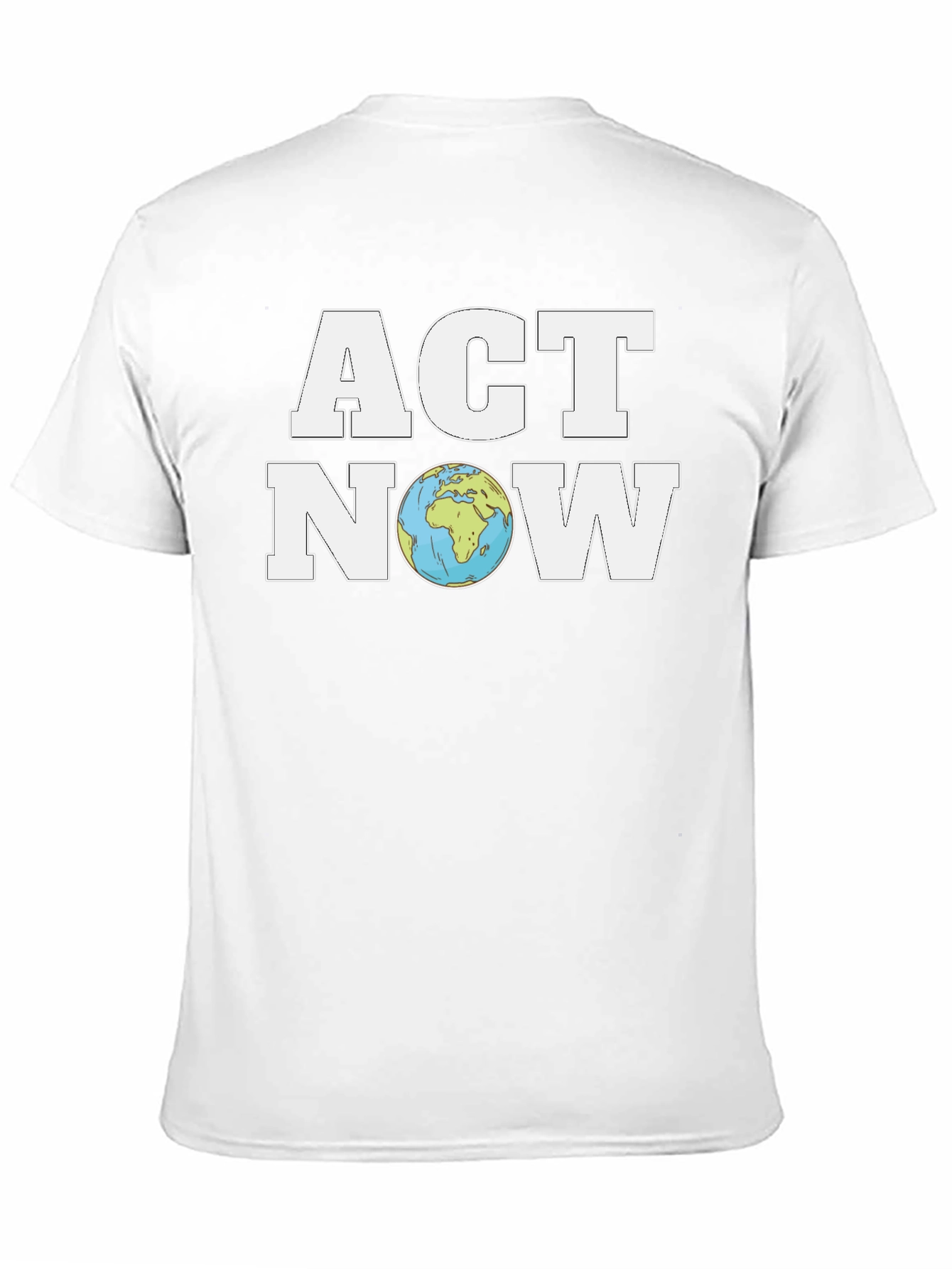 Act Now Earth Graphic T-Shirt