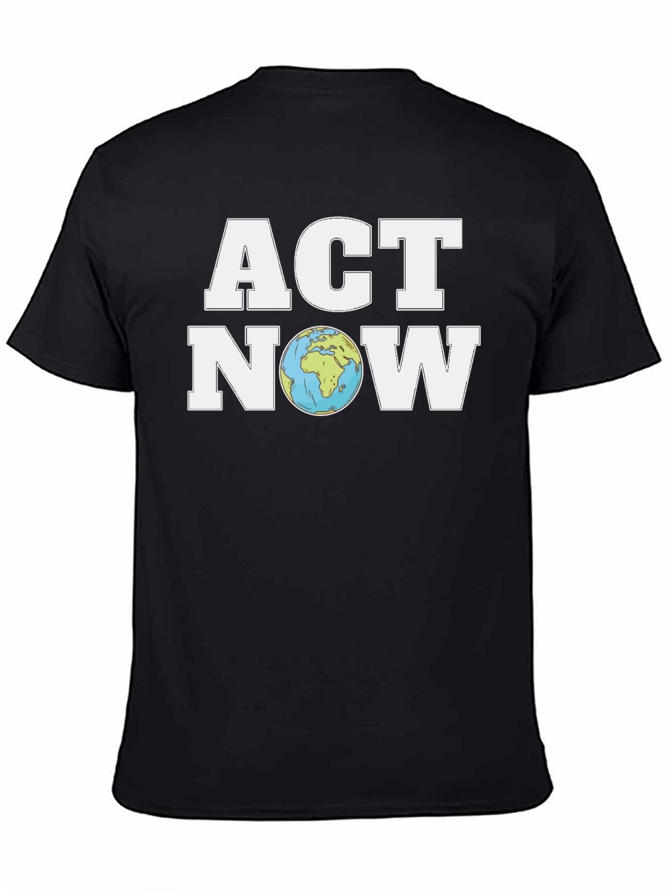 Act Now Earth Graphic T-Shirt