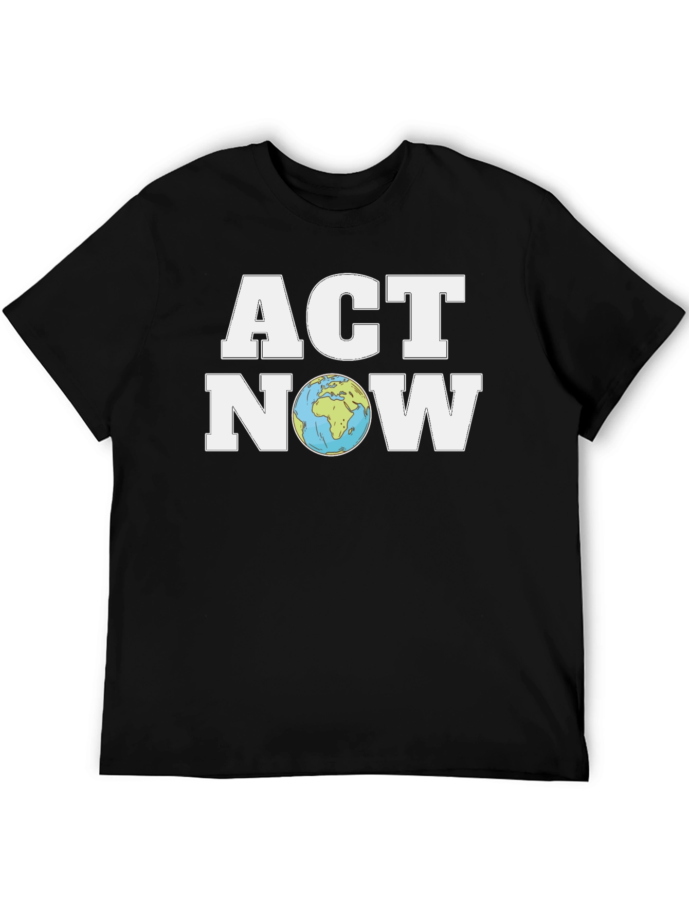 Act Now Earth Graphic T-Shirt