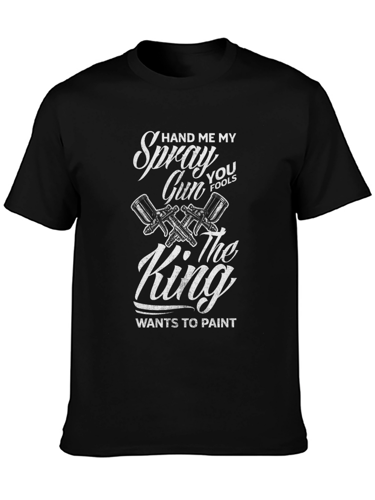 Spray Gun King Graphic T-Shirt