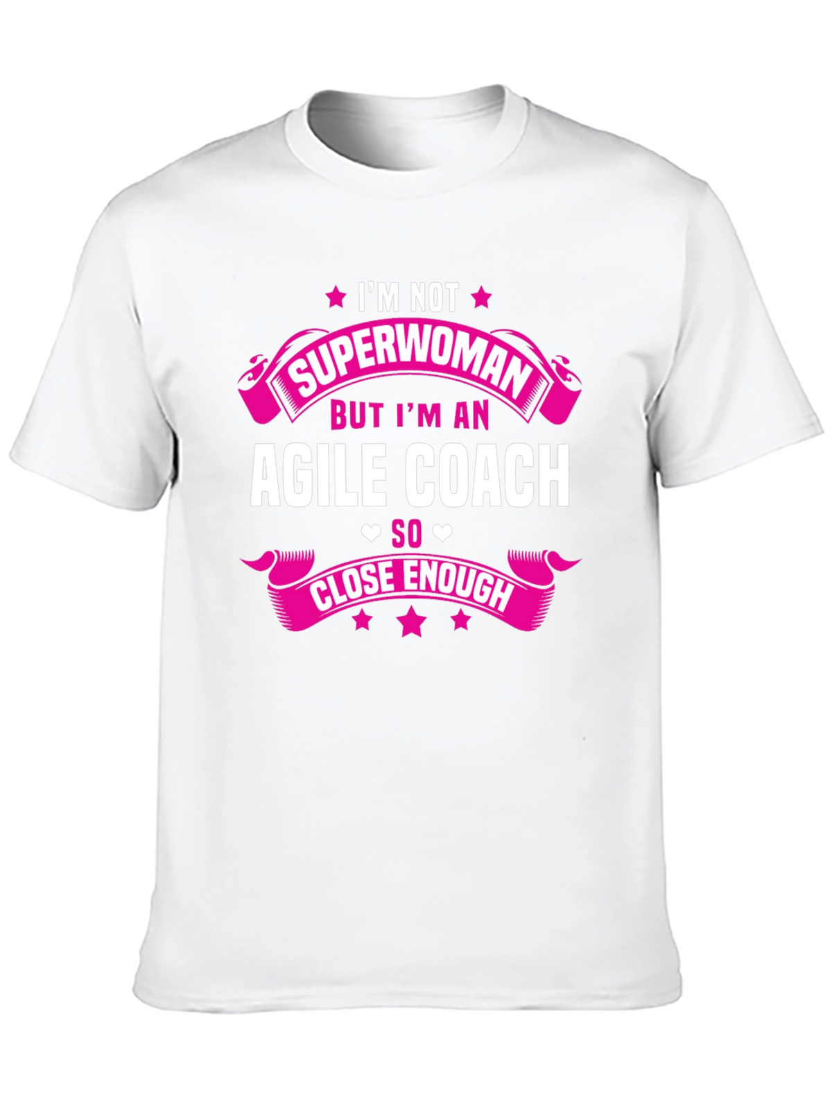 Agile Coach Superwoman Funny T-Shirt