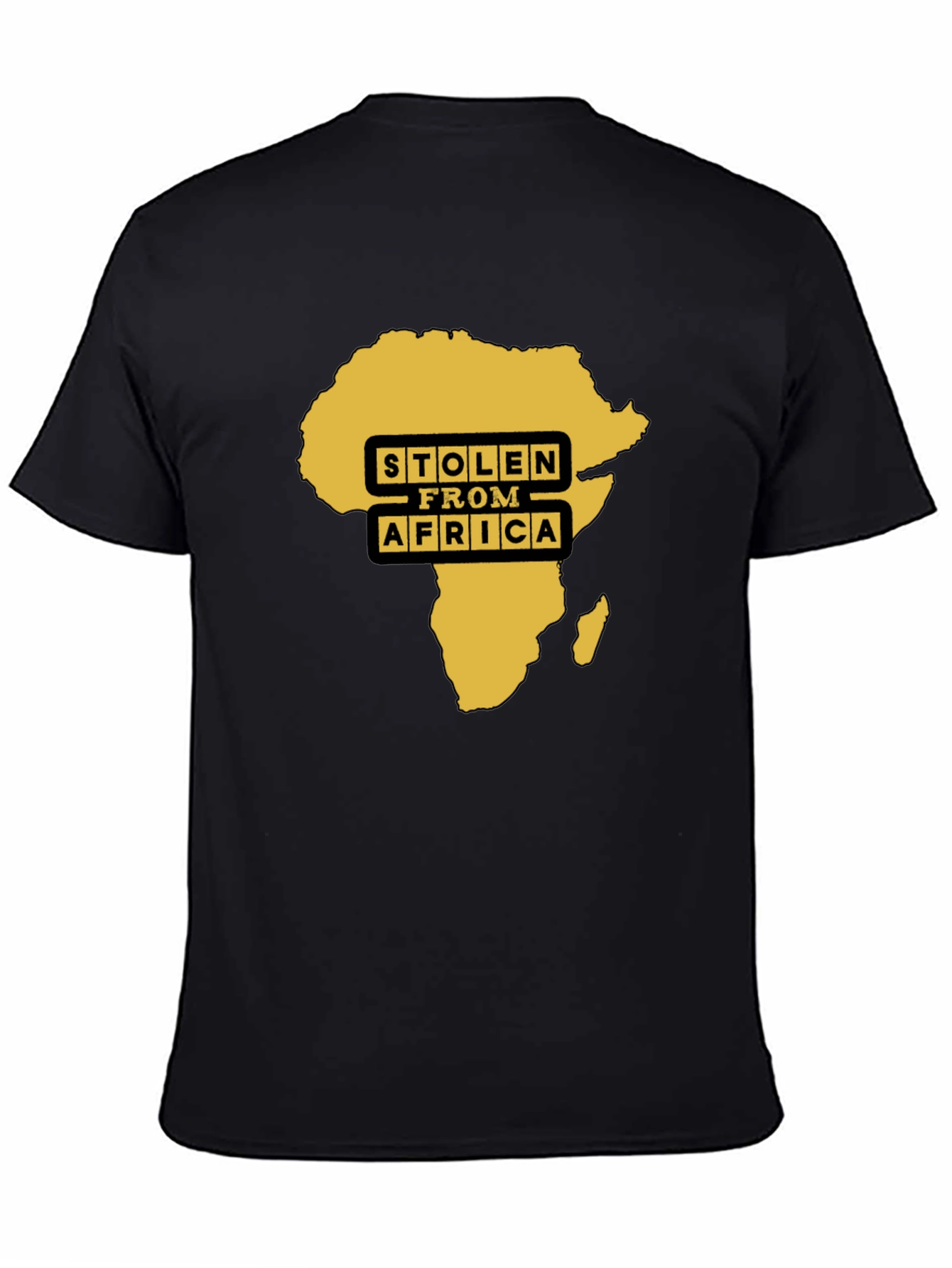Stolen From Africa Graphic Tee - Black