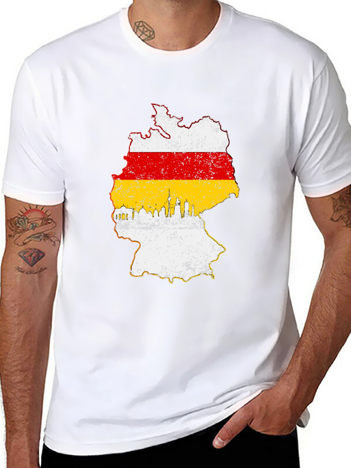 Germany Map T-Shirt - German Pride