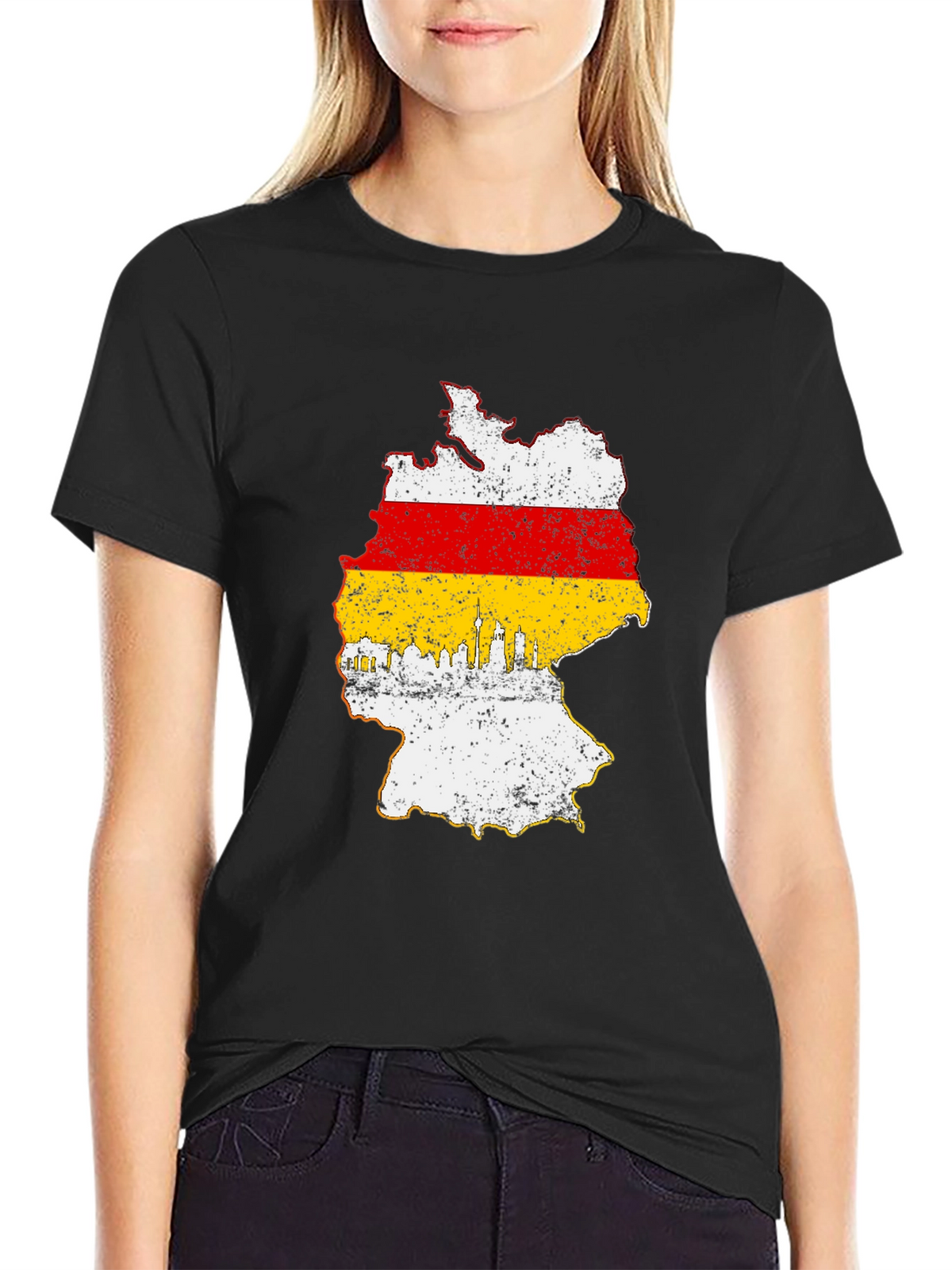 Germany Map T-Shirt - German Pride