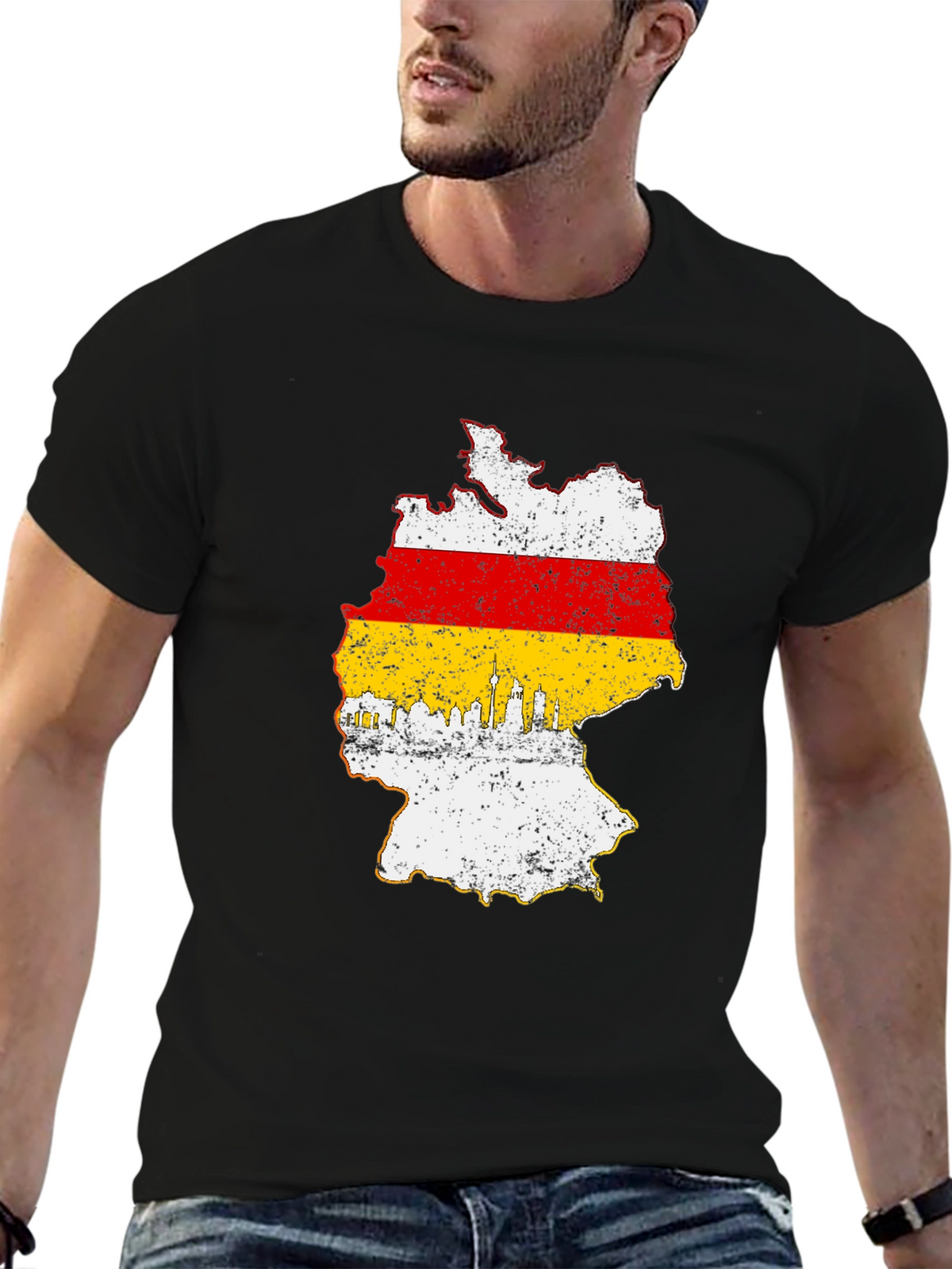 Germany Map T-Shirt - German Pride