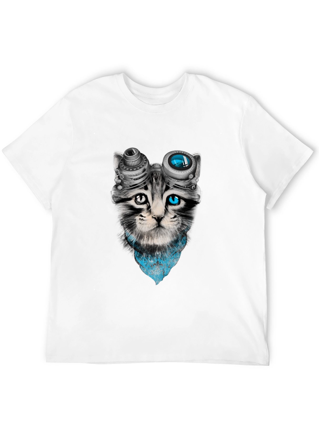 Steampunk Cat Graphic Tee