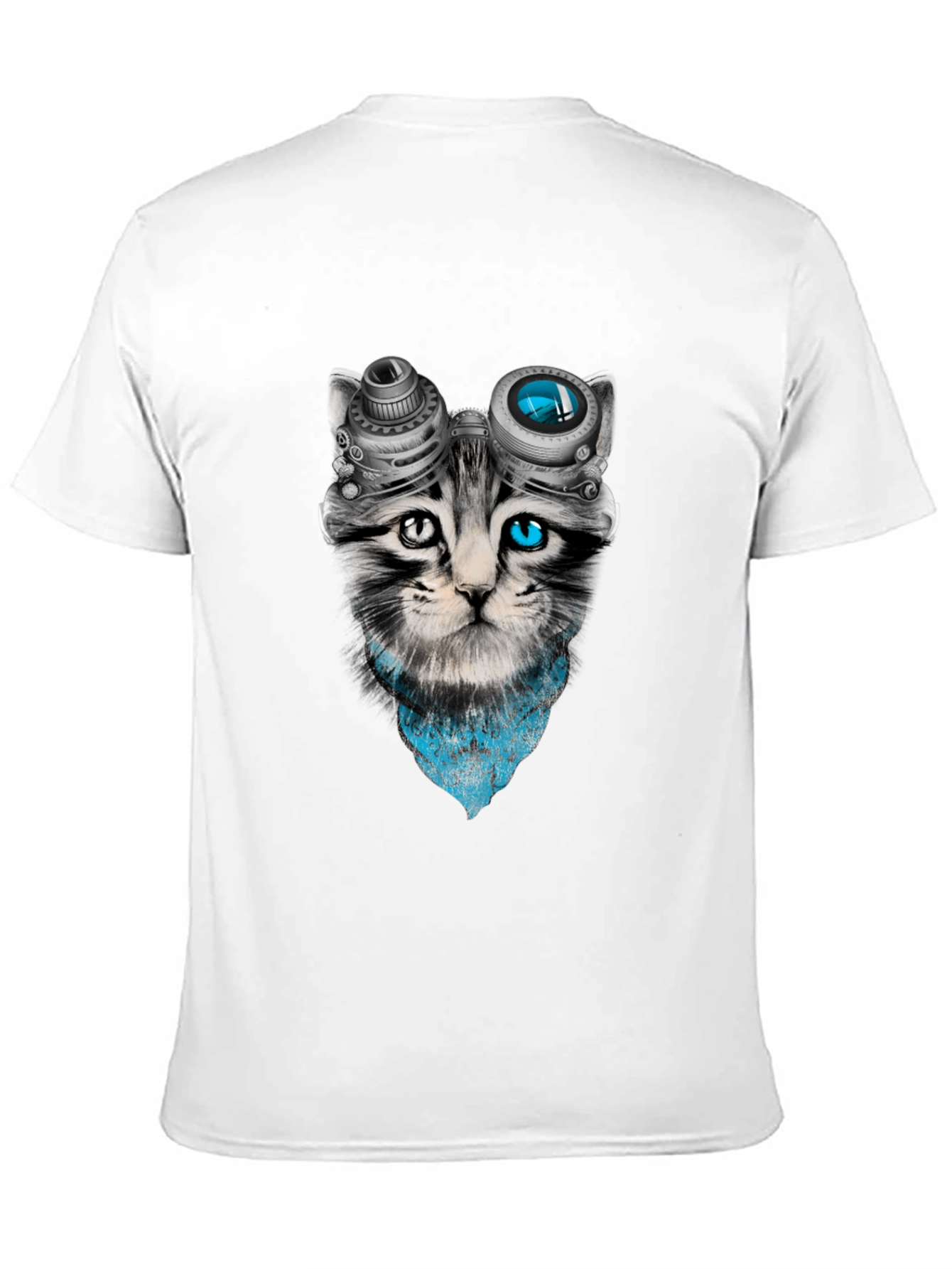 Steampunk Cat Graphic Tee