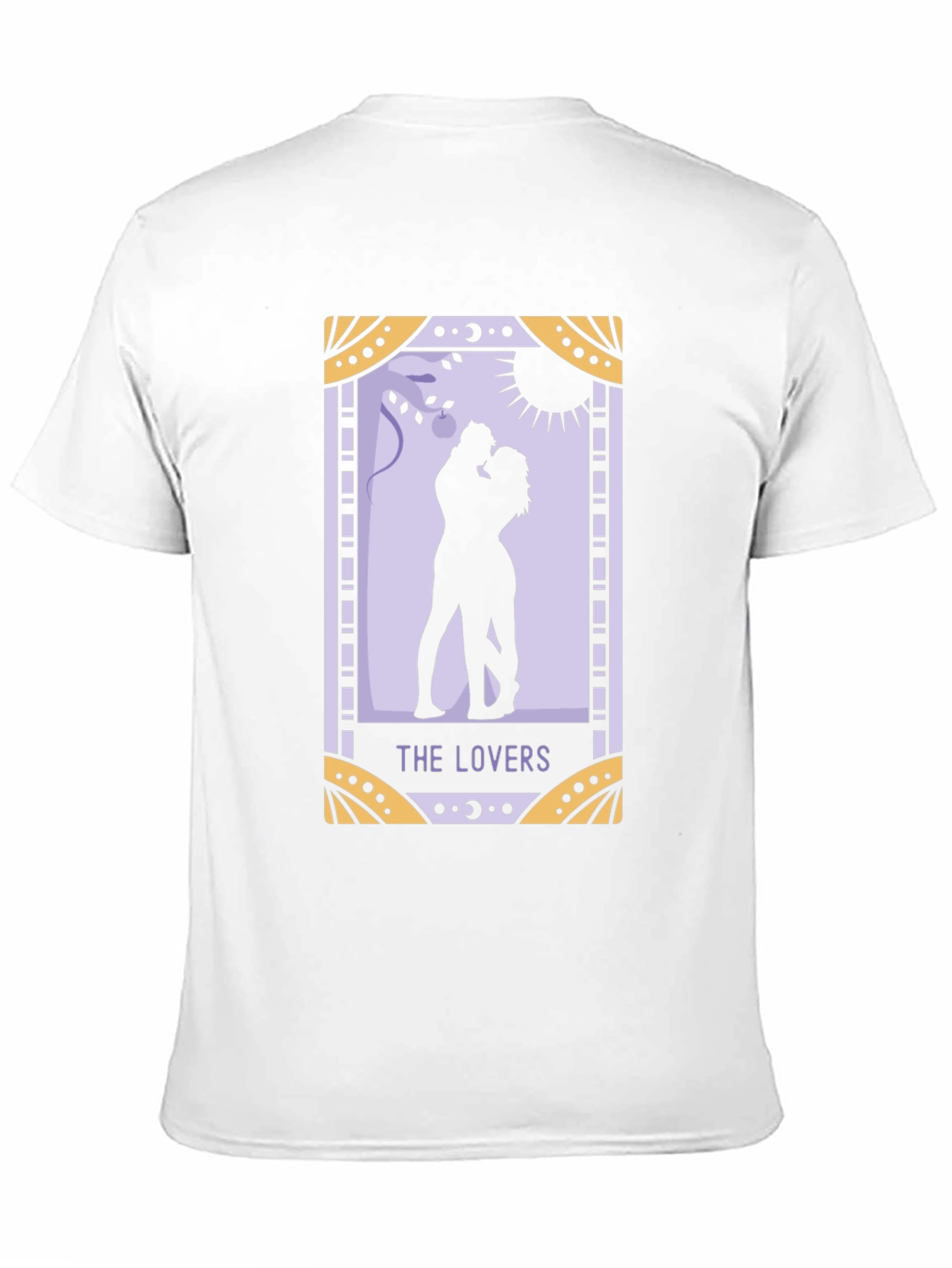 The Lovers Tarot Card Graphic T-Shirt