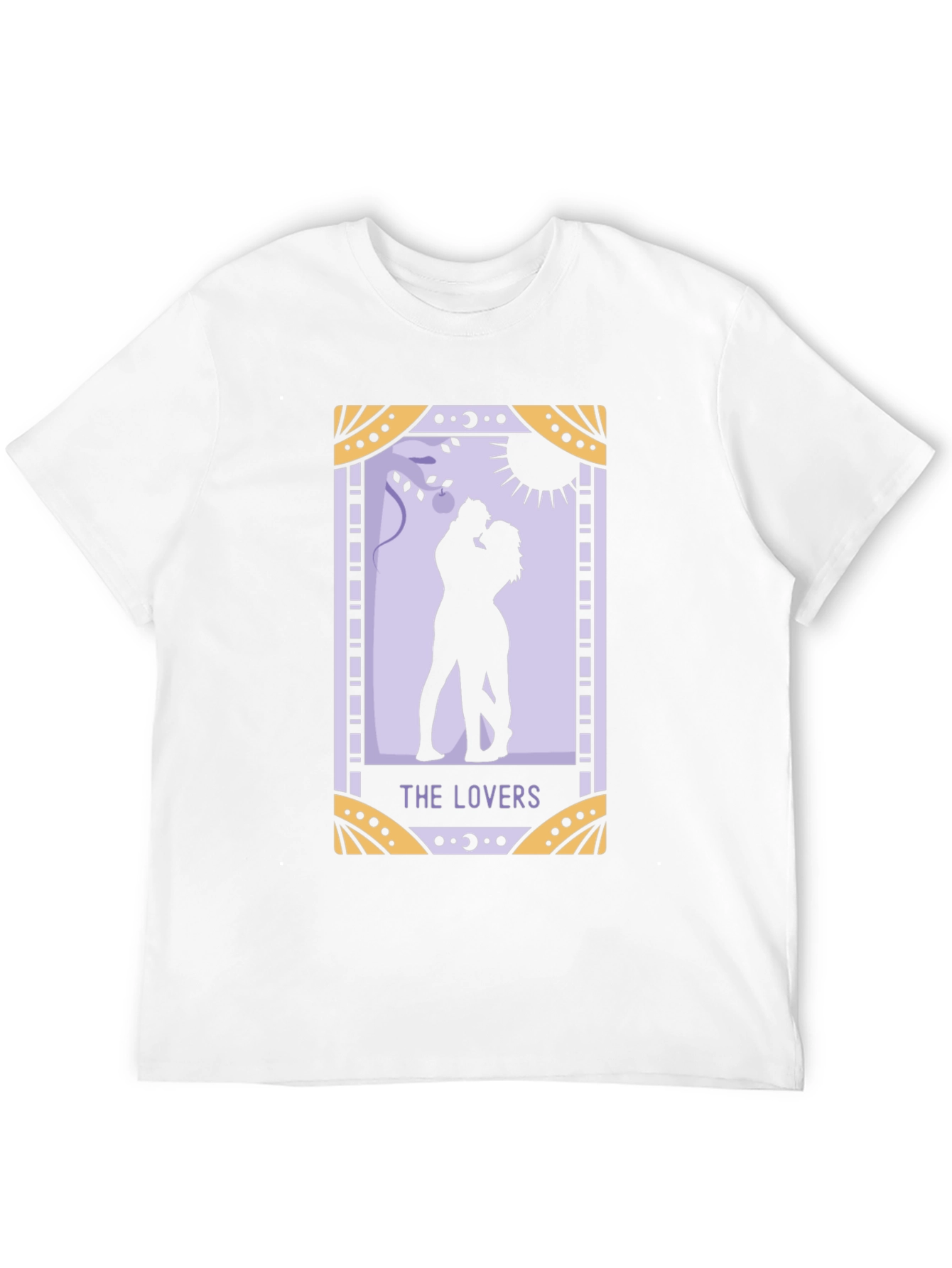 The Lovers Tarot Card Graphic T-Shirt