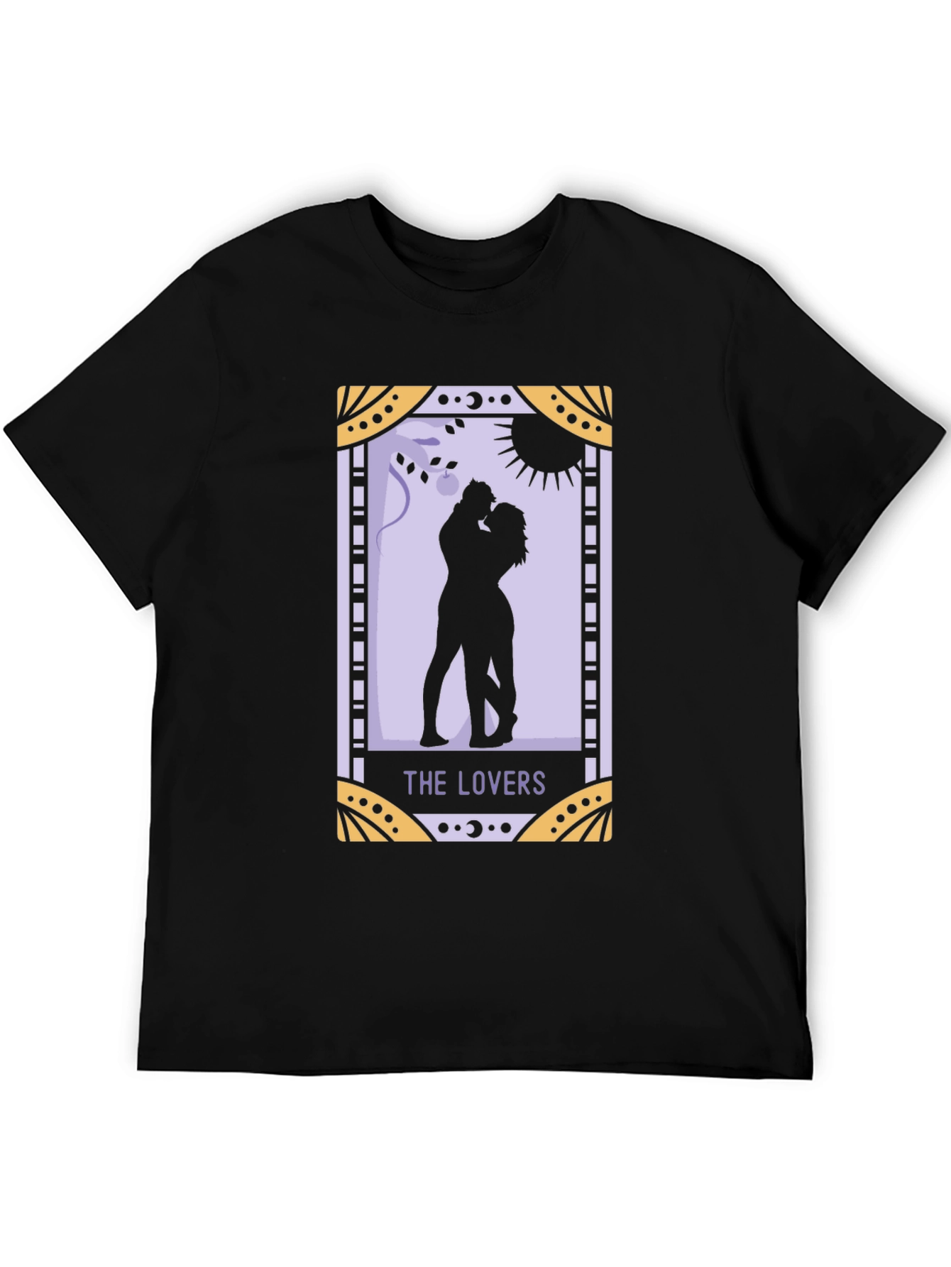 The Lovers Tarot Card Graphic T-Shirt