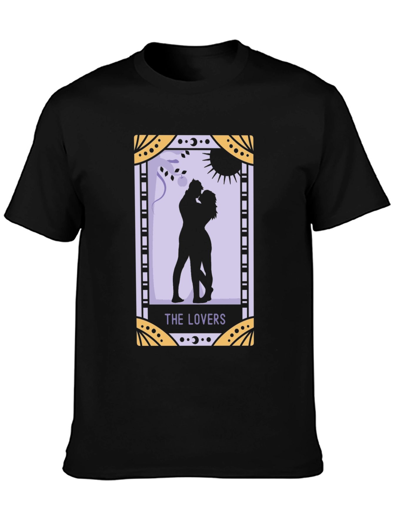 The Lovers Tarot Card Graphic T-Shirt