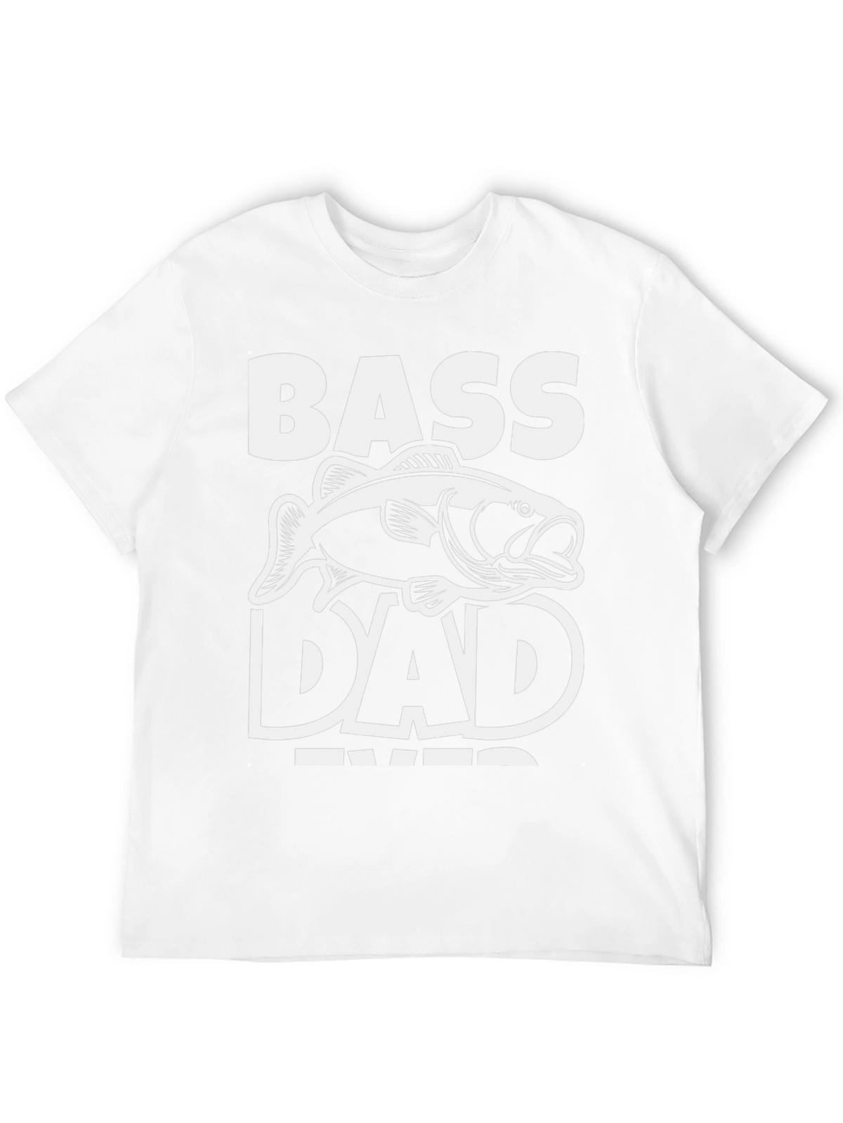 Bass Dad Ever Black T-Shirt