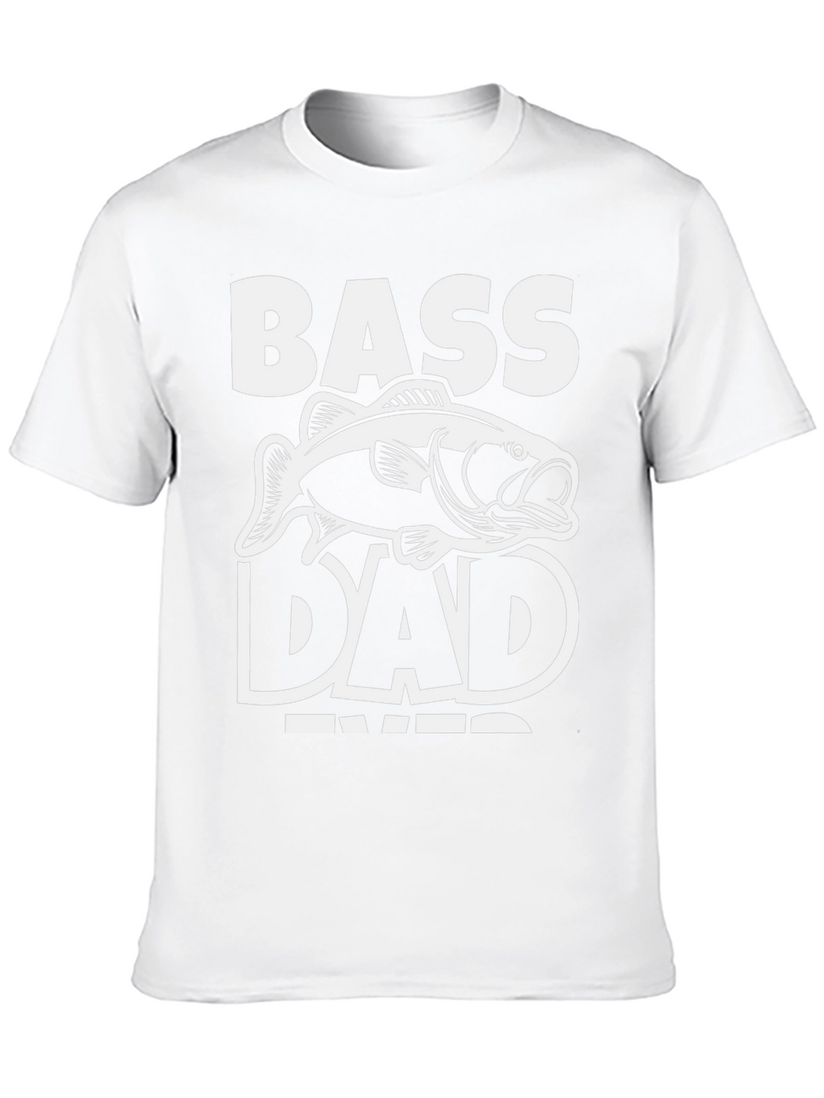 Bass Dad Ever Black T-Shirt