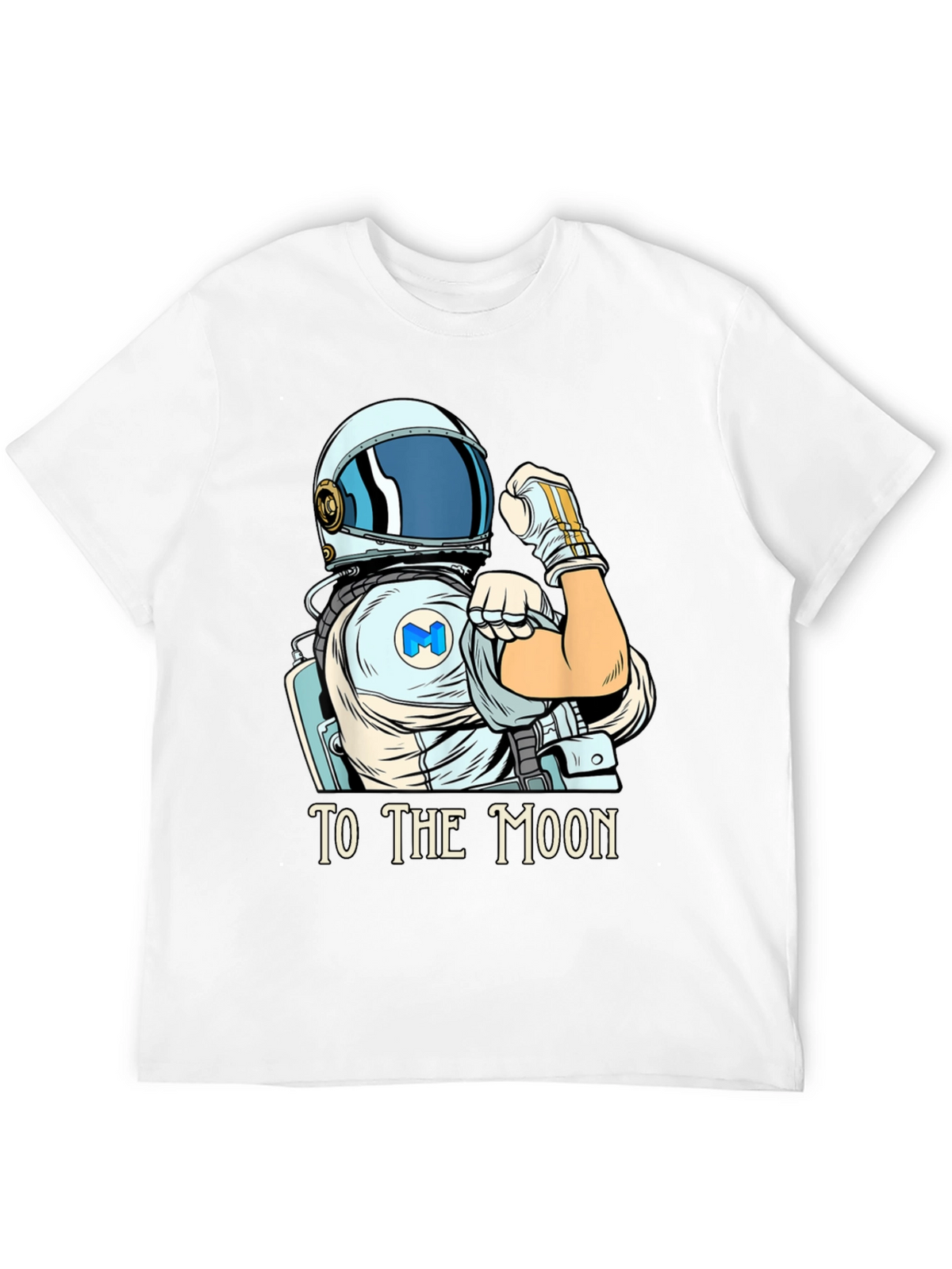 To the Moon Astronaut Graphic T-Shirt