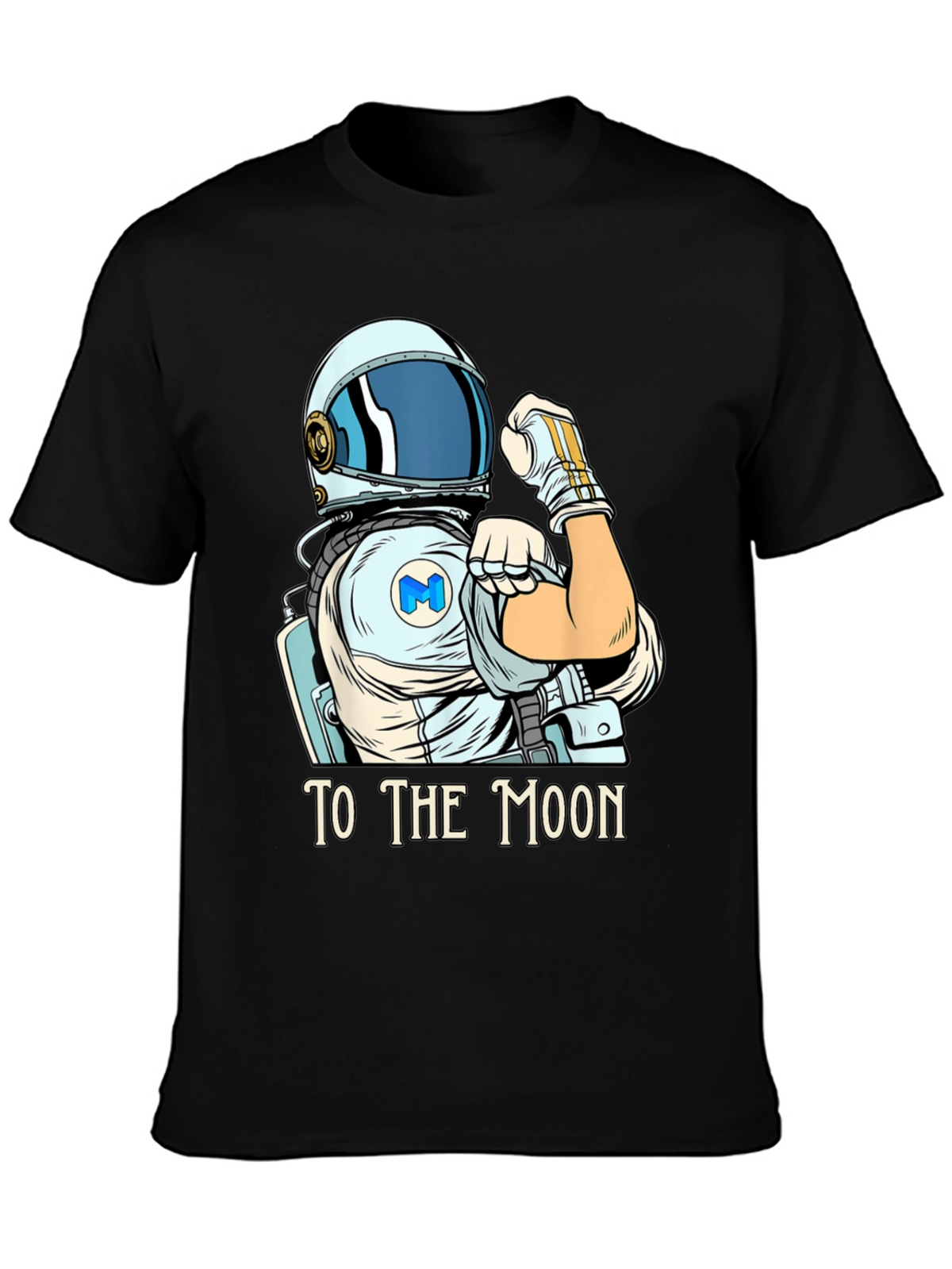 To the Moon Astronaut Graphic T-Shirt