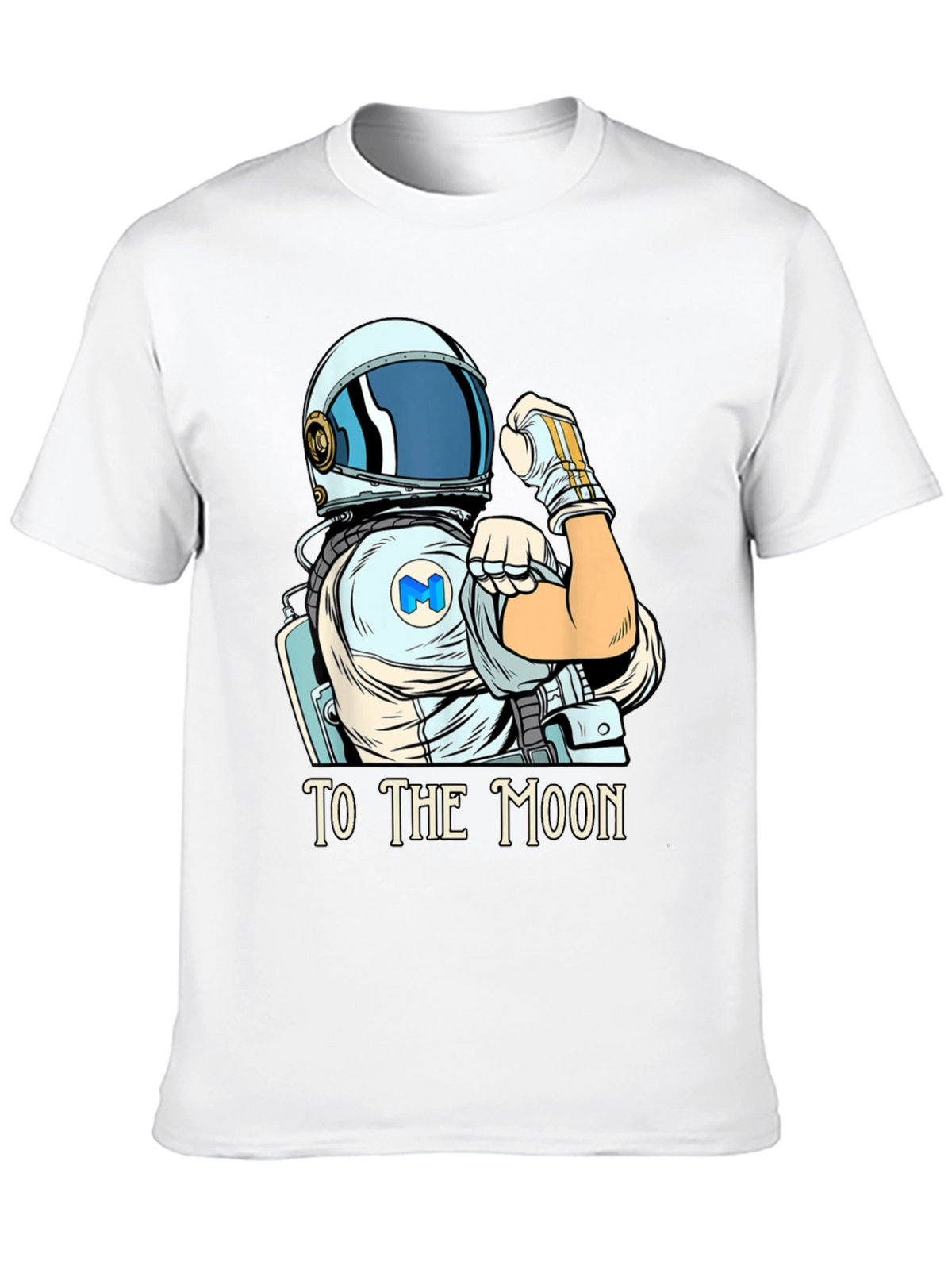 To the Moon Astronaut Graphic T-Shirt
