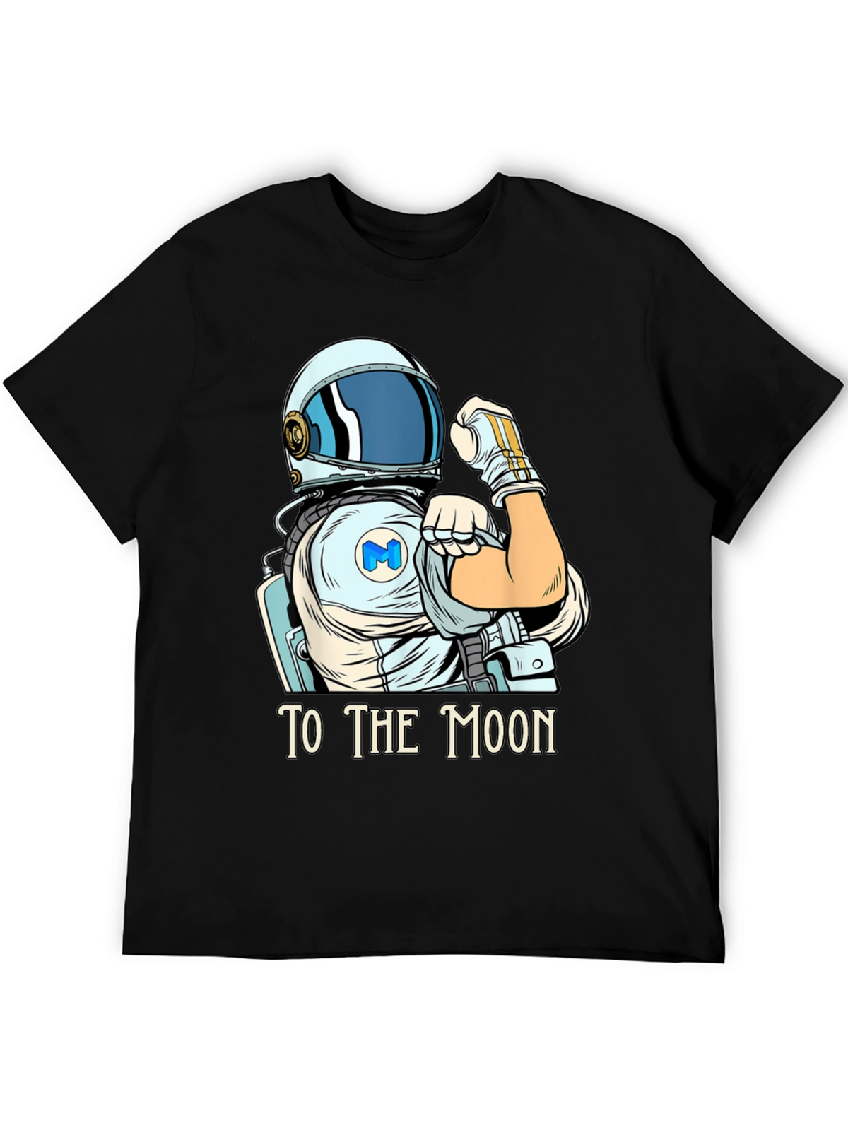 To the Moon Astronaut Graphic T-Shirt