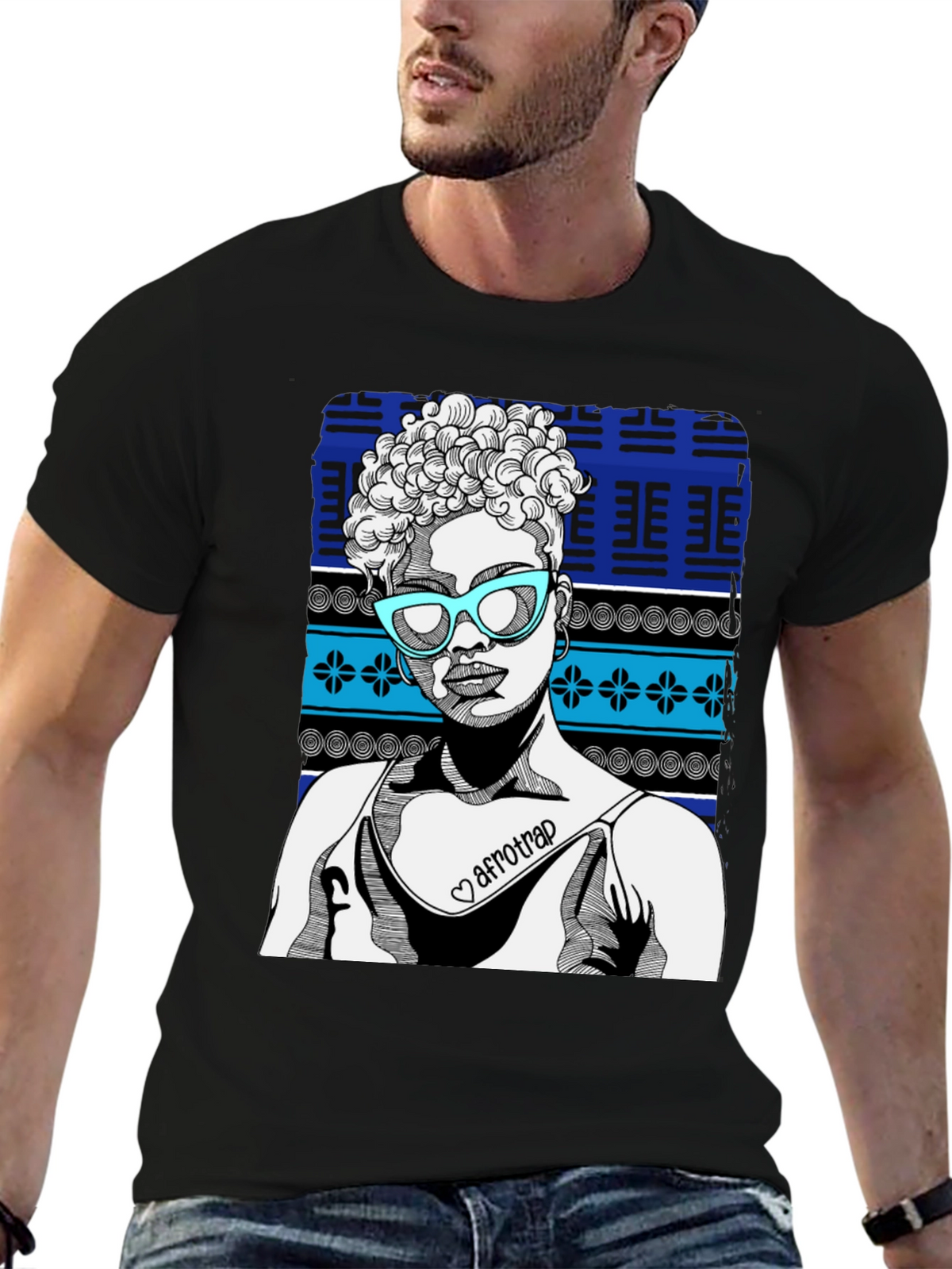Afrotrap T-Shirt: Stylish Graphic Tee for Music Lovers
