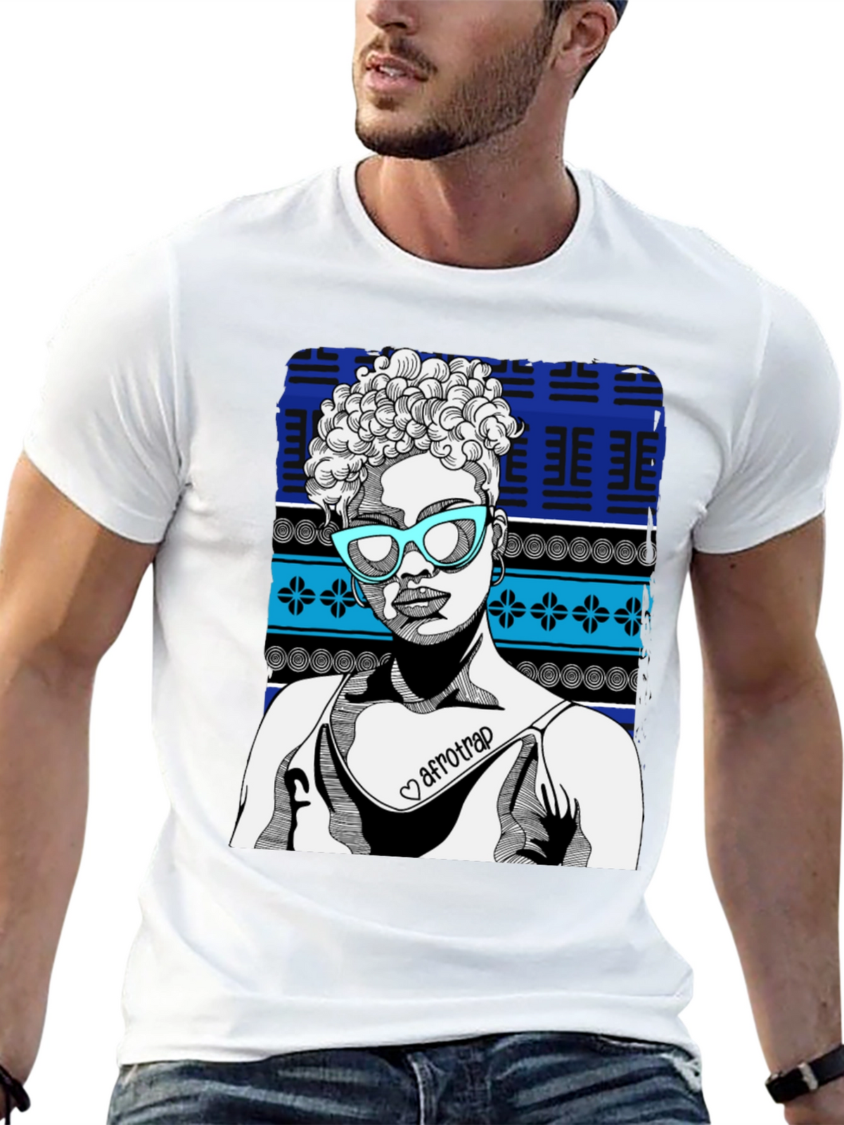 Afrotrap T-Shirt: Stylish Graphic Tee for Music Lovers