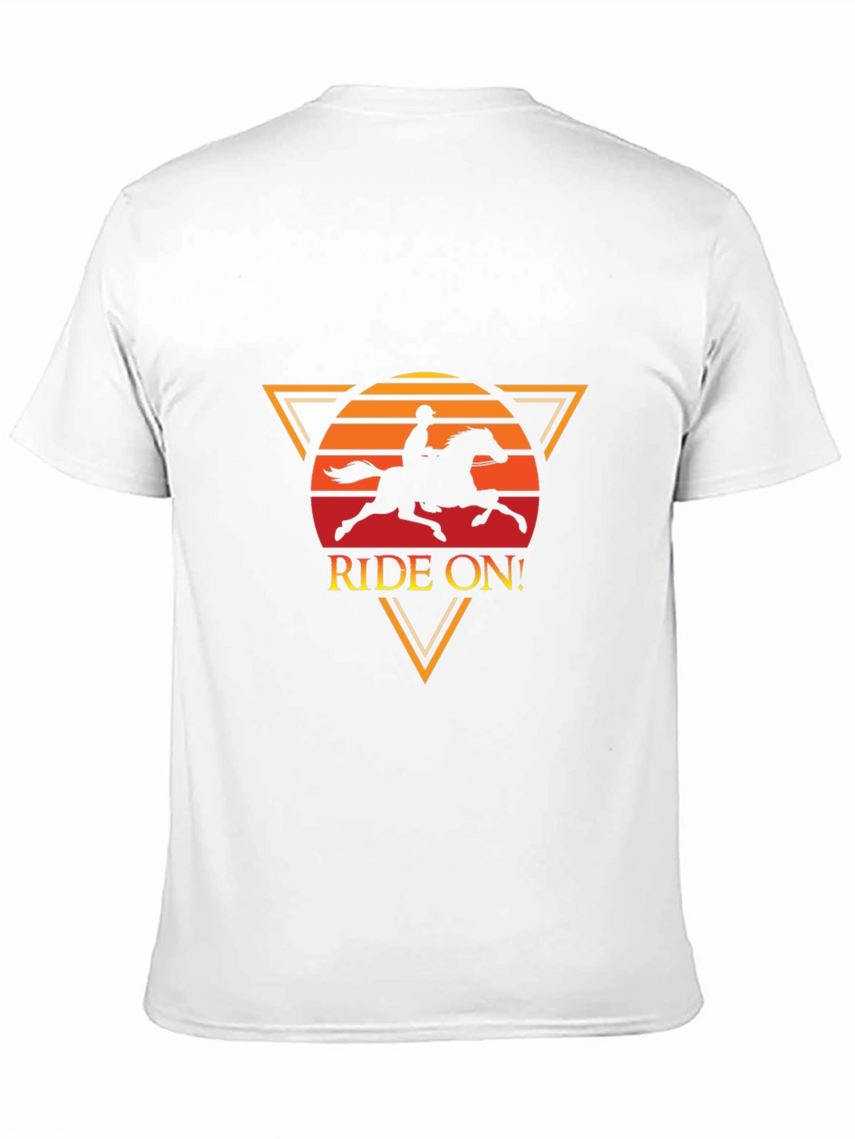 Ride On! Black Graphic Tee - Equestrian Style