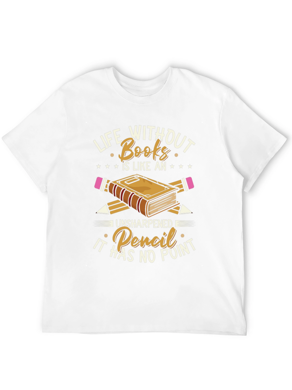 Life Without Books Graphic Tee
