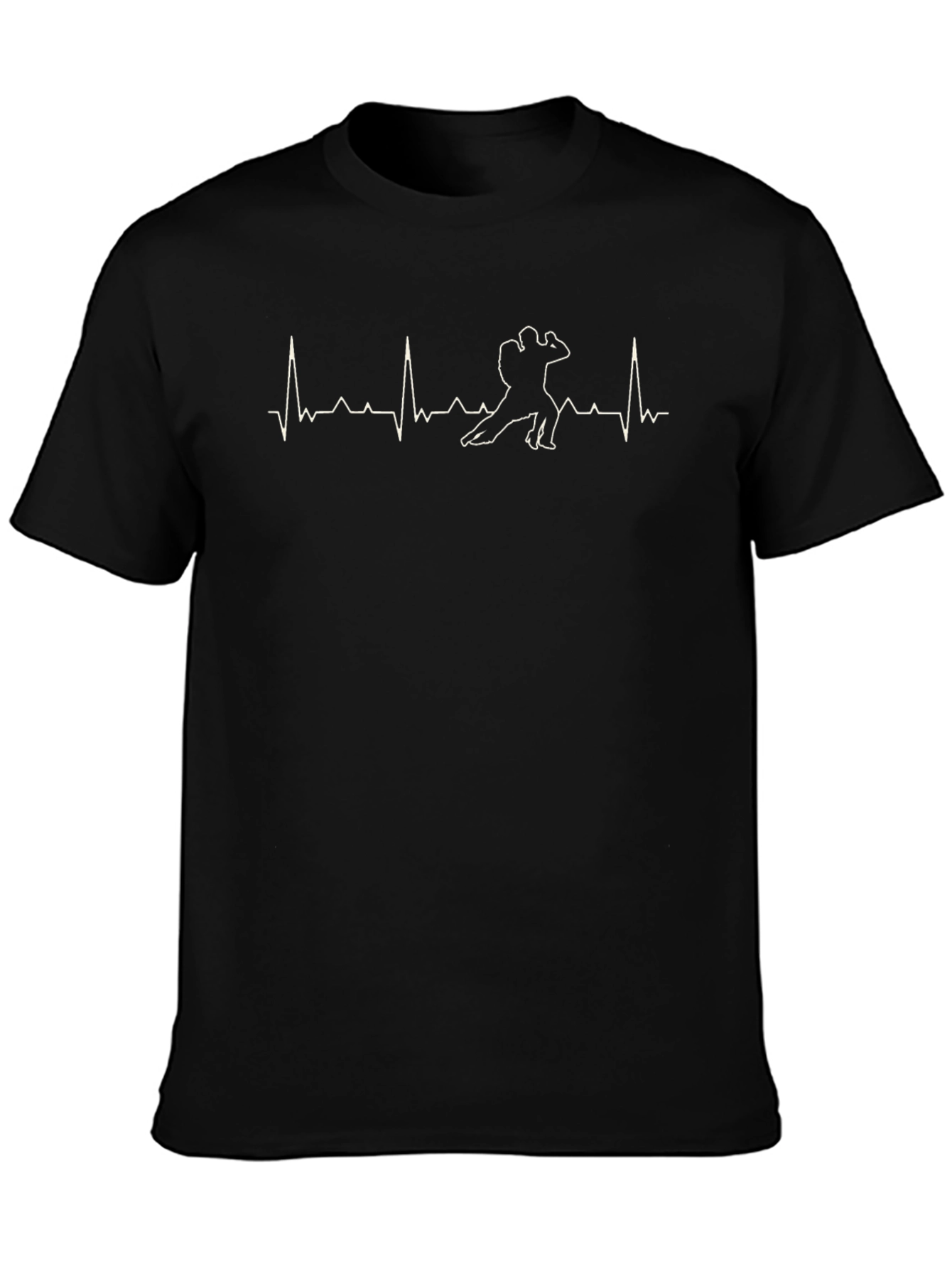 Tango Heartbeat Graphic Tee - Black