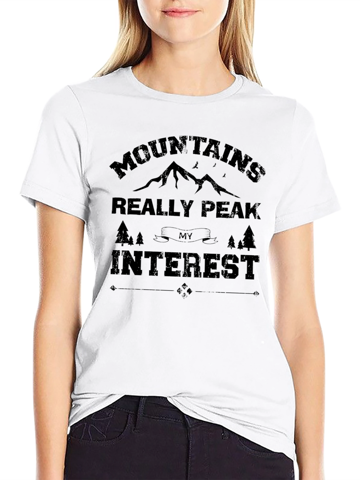Mountains Really Peak My Interest T-Shirt