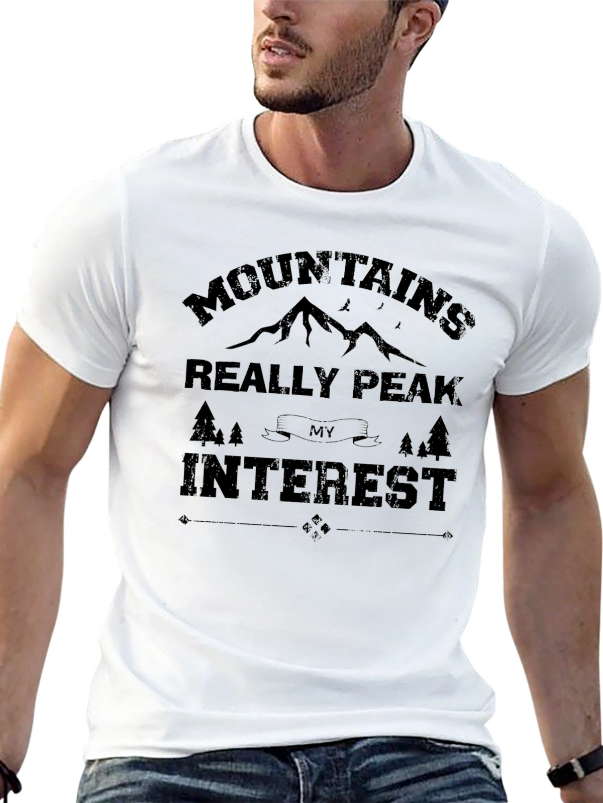 Mountains Really Peak My Interest T-Shirt