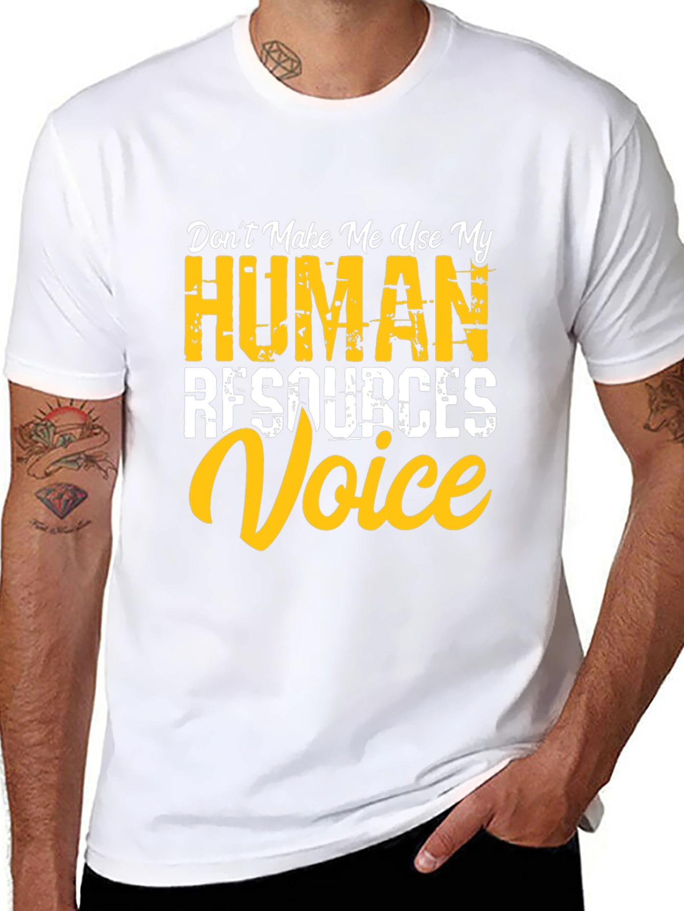 Human Resources Voice Graphic Tee
