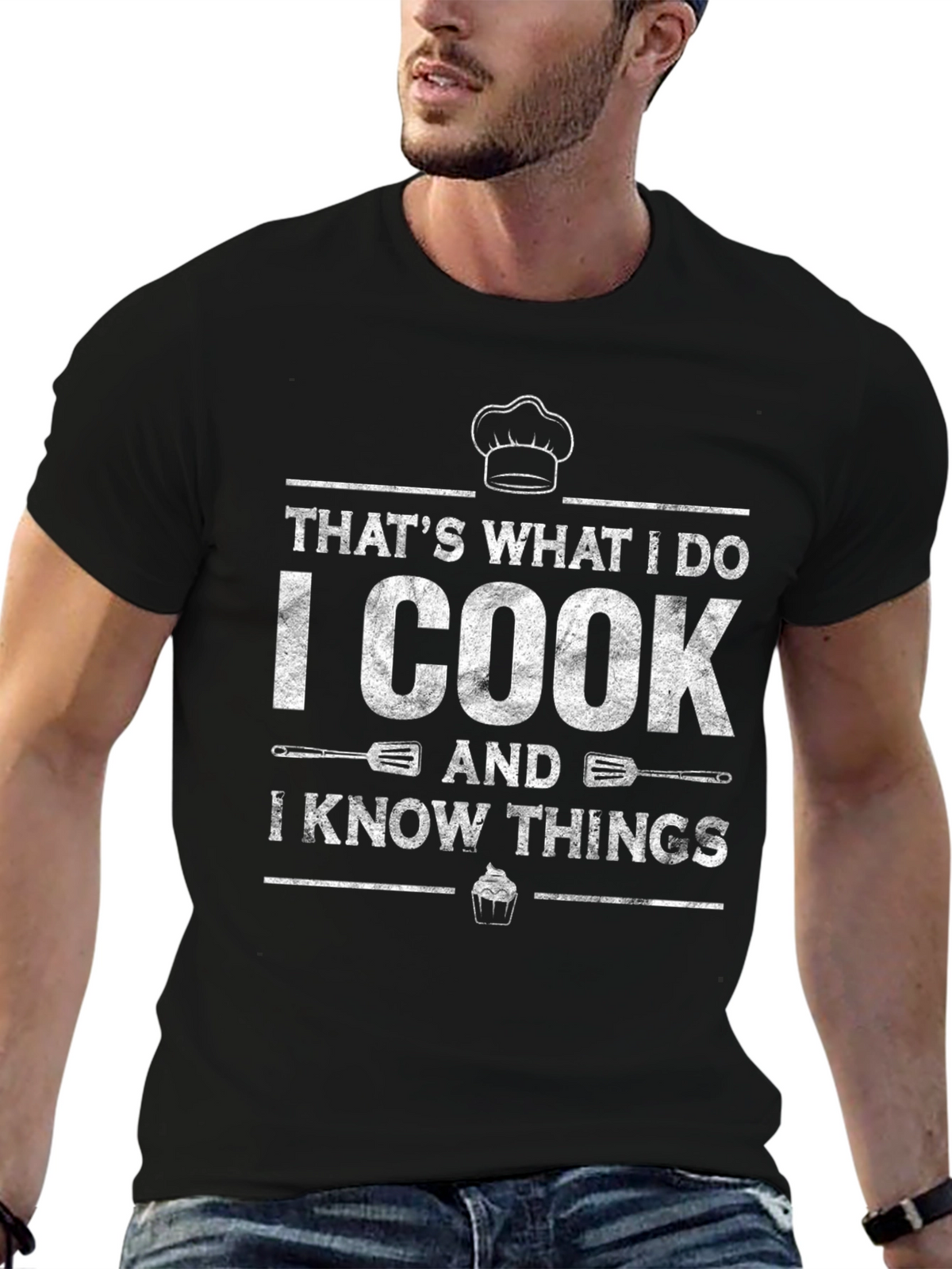 I Cook And I Know Things Graphic T-Shirt